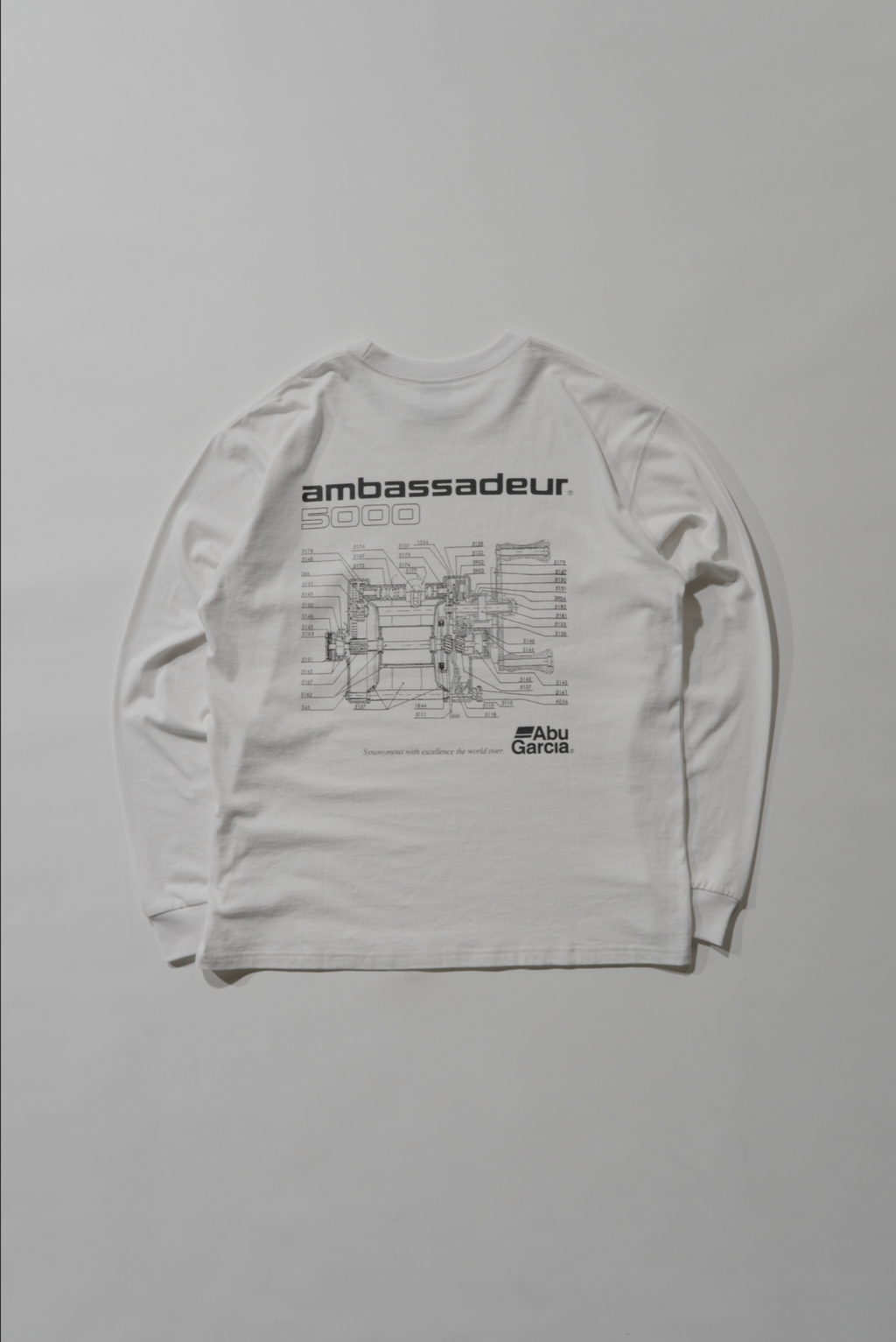 ＜AGC#26717＞7.5oz O.E. Cotton 'Ambassadeur®︎' BluePrint Graphic T