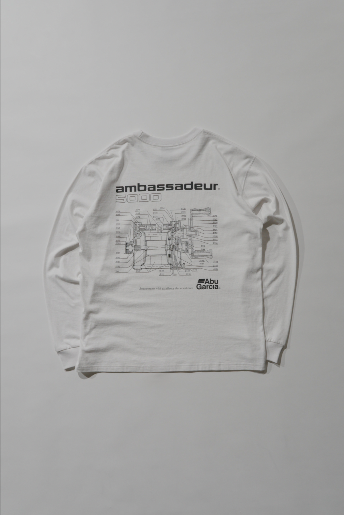 ＜AGC#26717＞7.5oz O.E. Cotton 'Ambassadeur®︎' BluePrint Graphic T