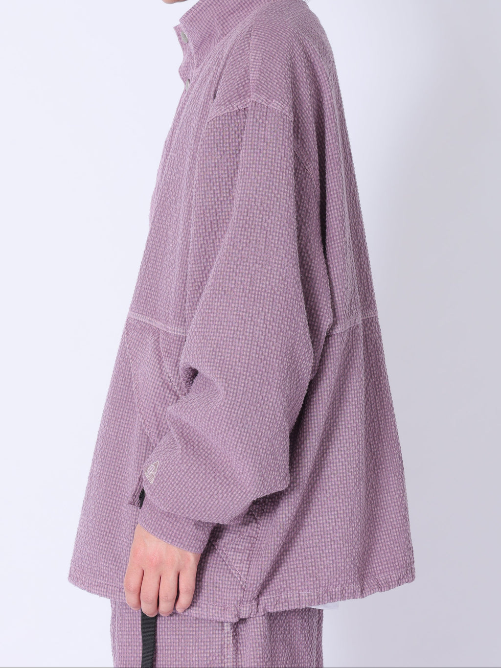 ＜GRC#26049＞Garment Dyed Seersucker Anorak