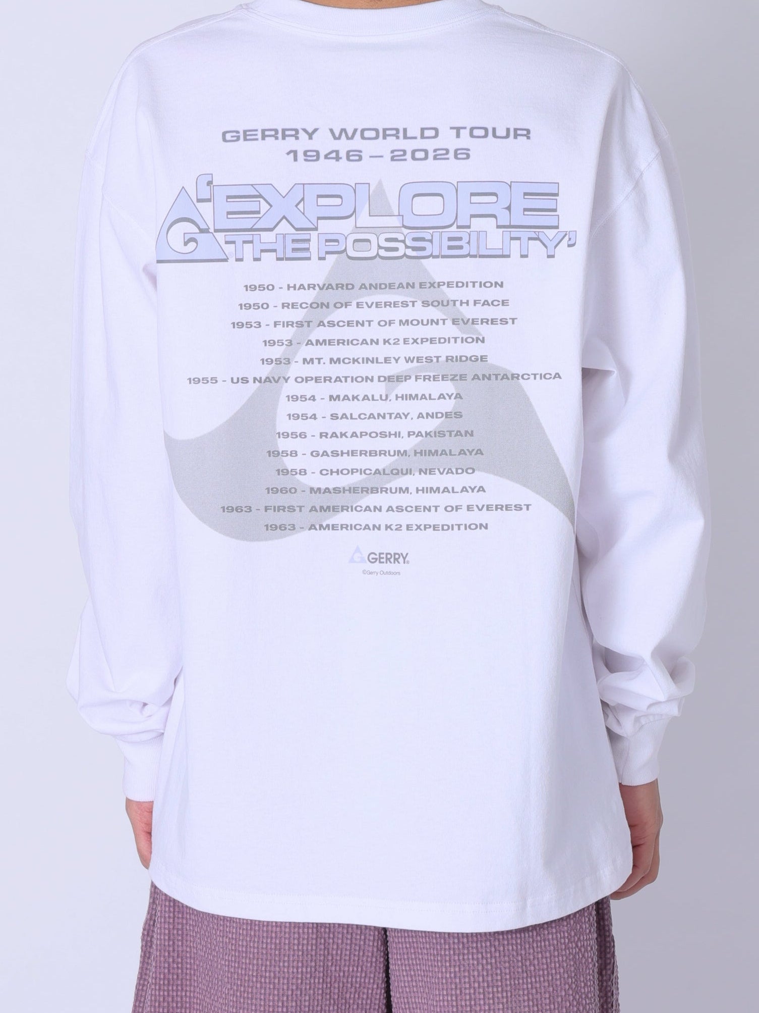 ＜GRC#26026＞7.5oz Heavy L/S Graphic Print Tee