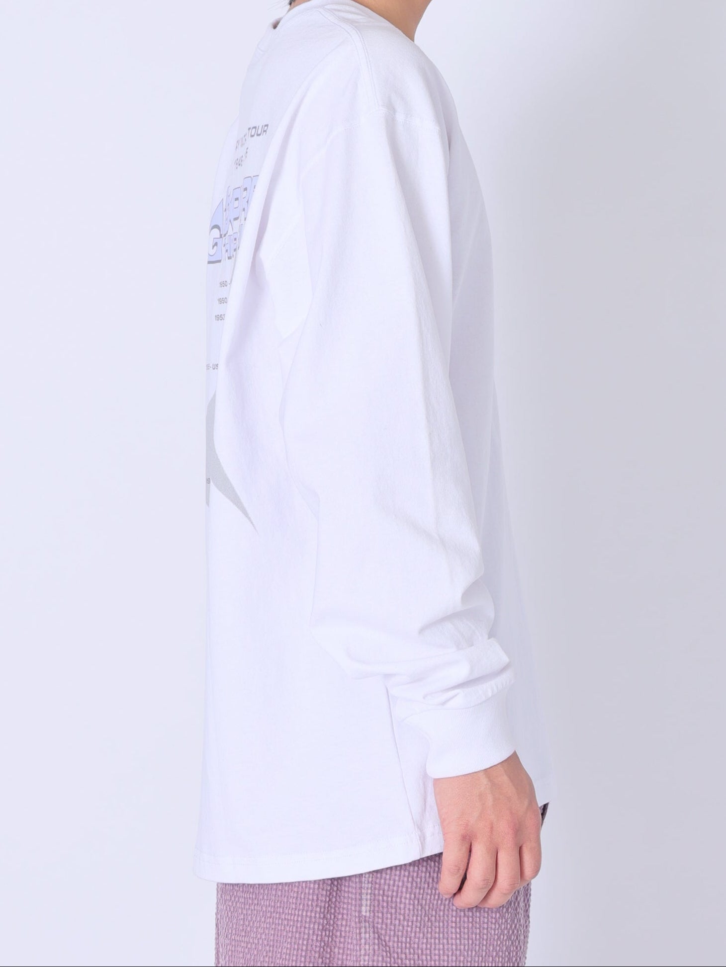 ＜GRC#26026＞7.5oz Heavy L/S Graphic Print Tee