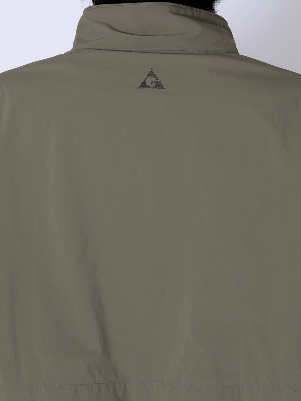 ＜GRJ#26031＞Nylon Taffeta 1/2 Zip Jumper