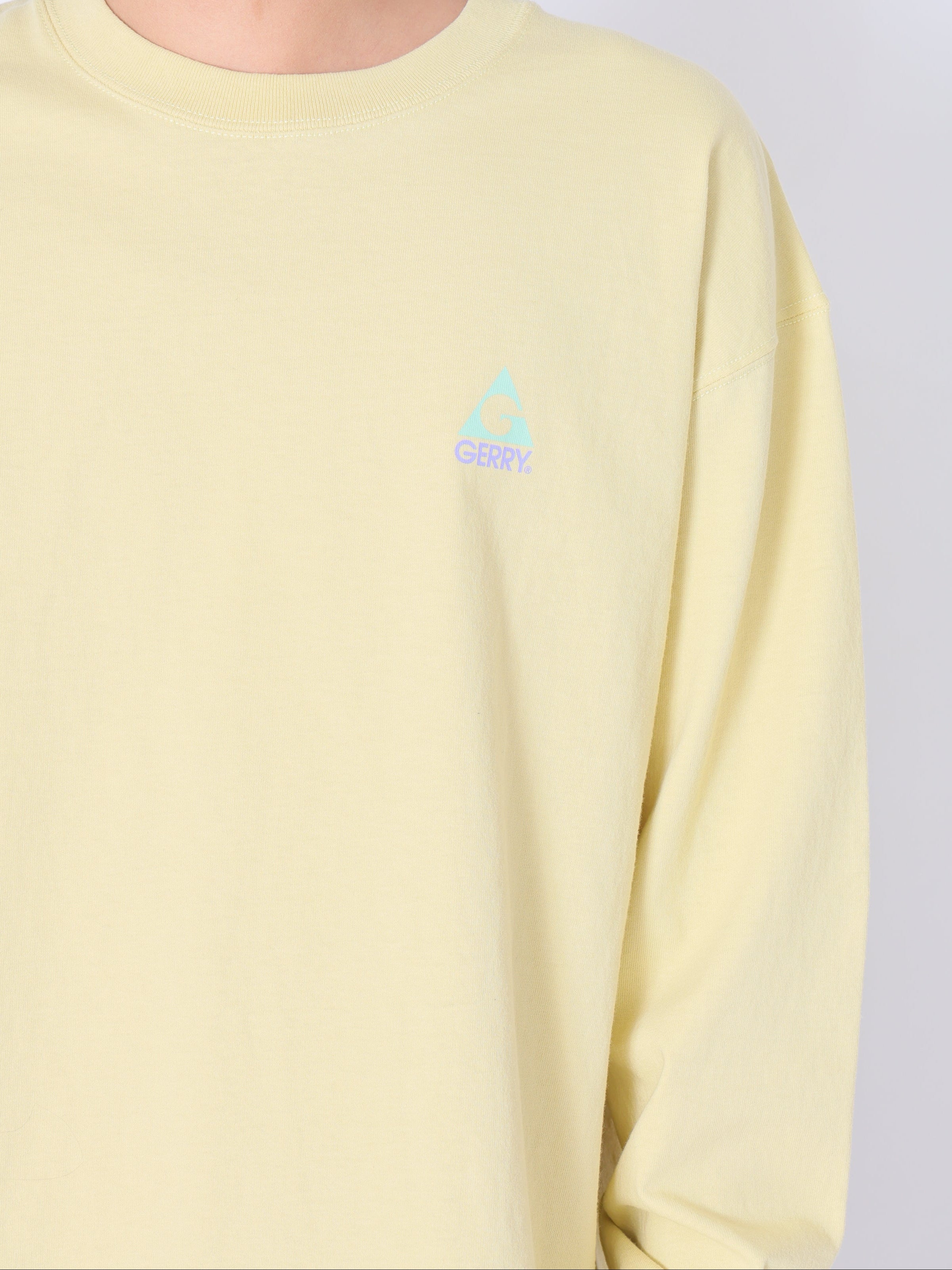 ＜GRC#26026＞7.5oz Heavy L/S Graphic Print Tee