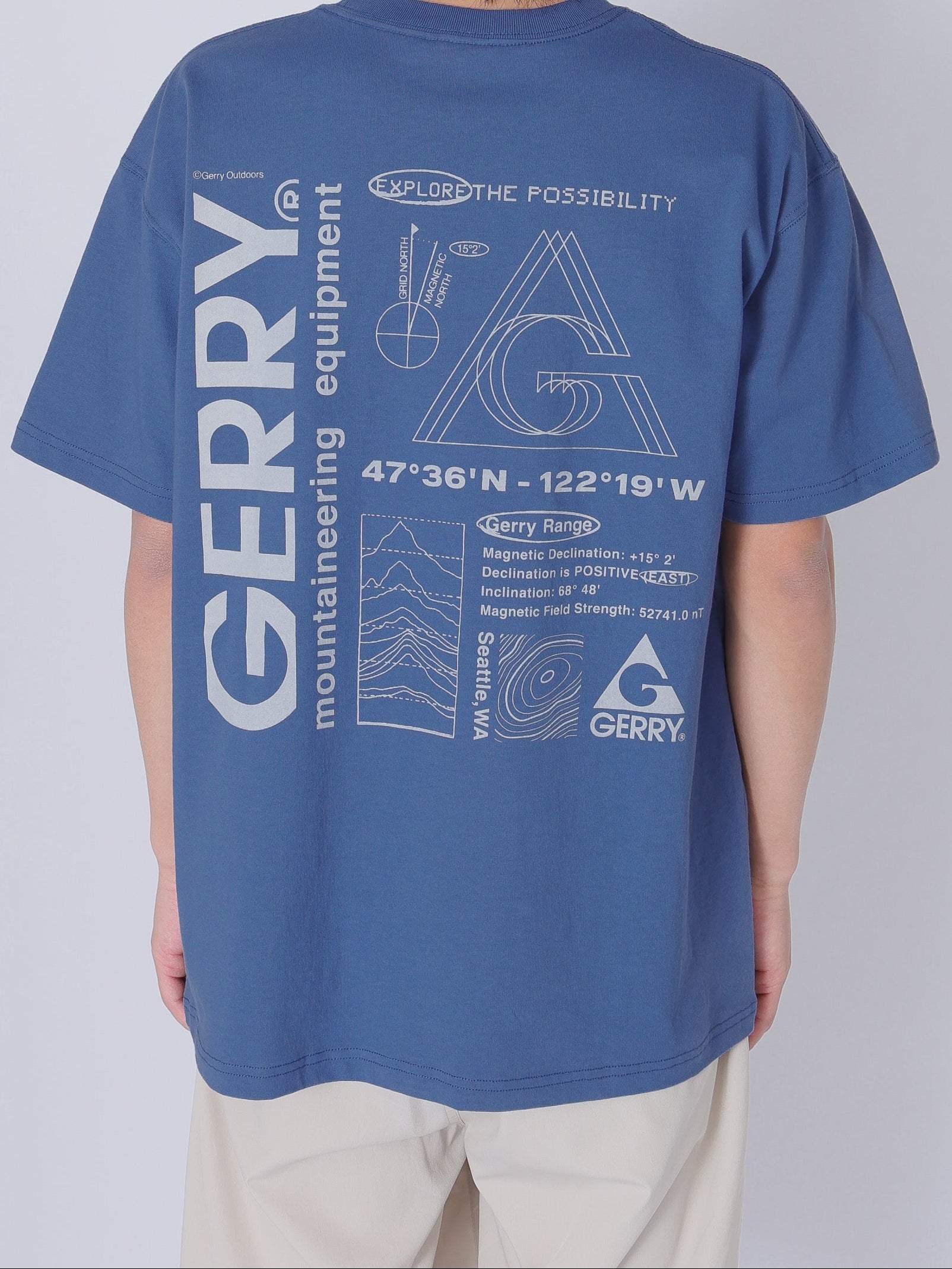 ＜GRC#26028＞7.5oz Heavy S/S Graphic Print Tee