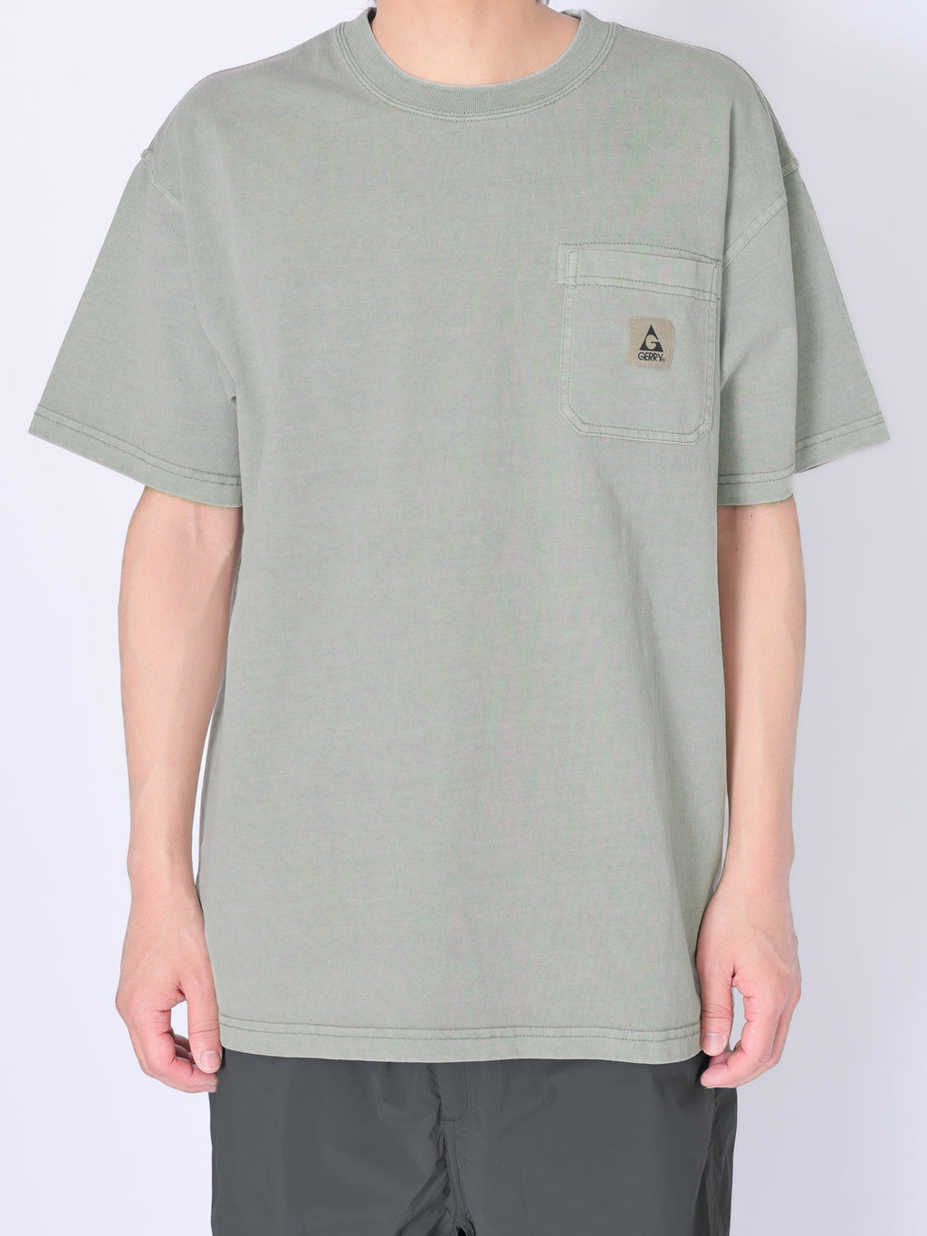 ＜GRC#26029＞Pigment Dyed 7.5oz Heavy Cotton Jersey S/S Pocket T