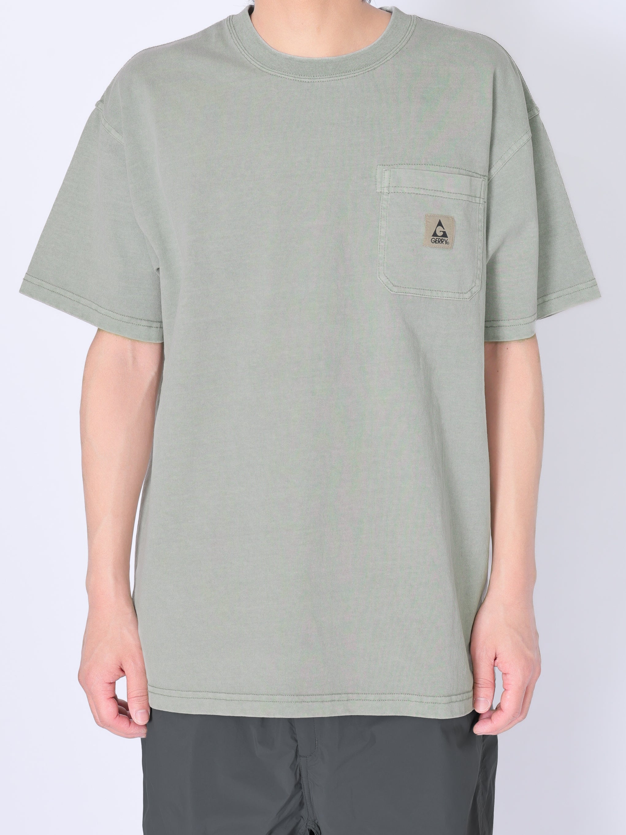 ＜GRC#26029＞Pigment Dyed 7.5oz Heavy Cotton Jersey S/S Pocket T