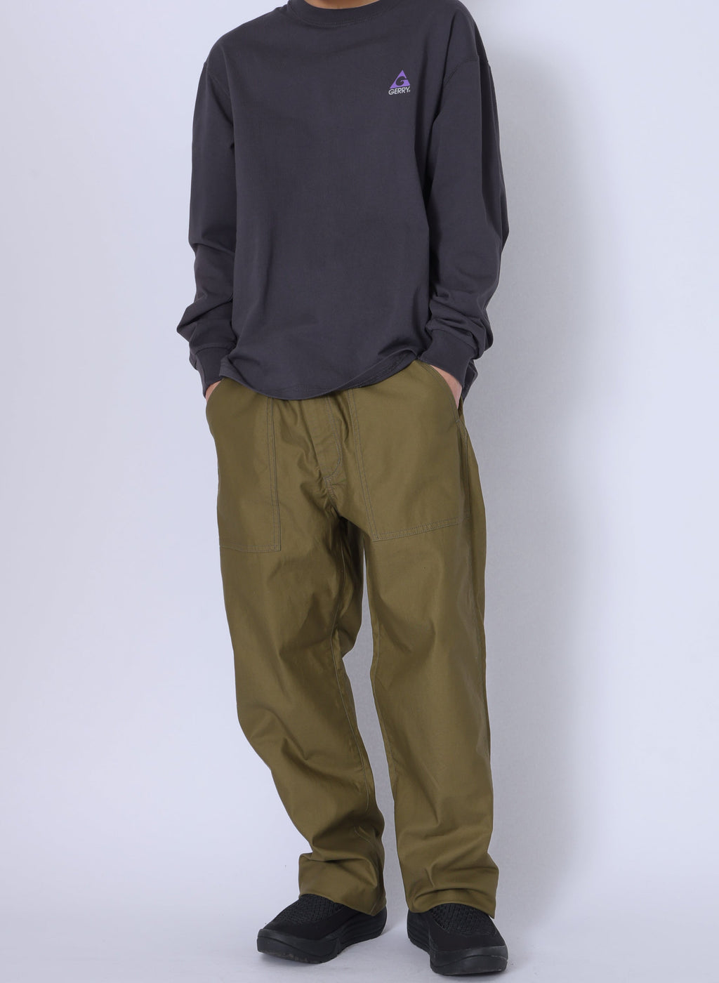 ＜GRC#26026＞7.5oz Heavy L/S Graphic Print Tee