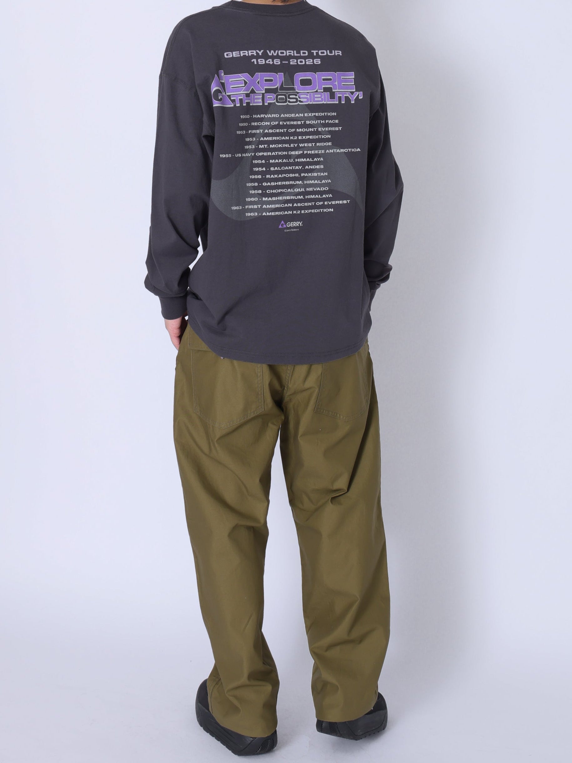 ＜GRC#26026＞7.5oz Heavy L/S Graphic Print Tee