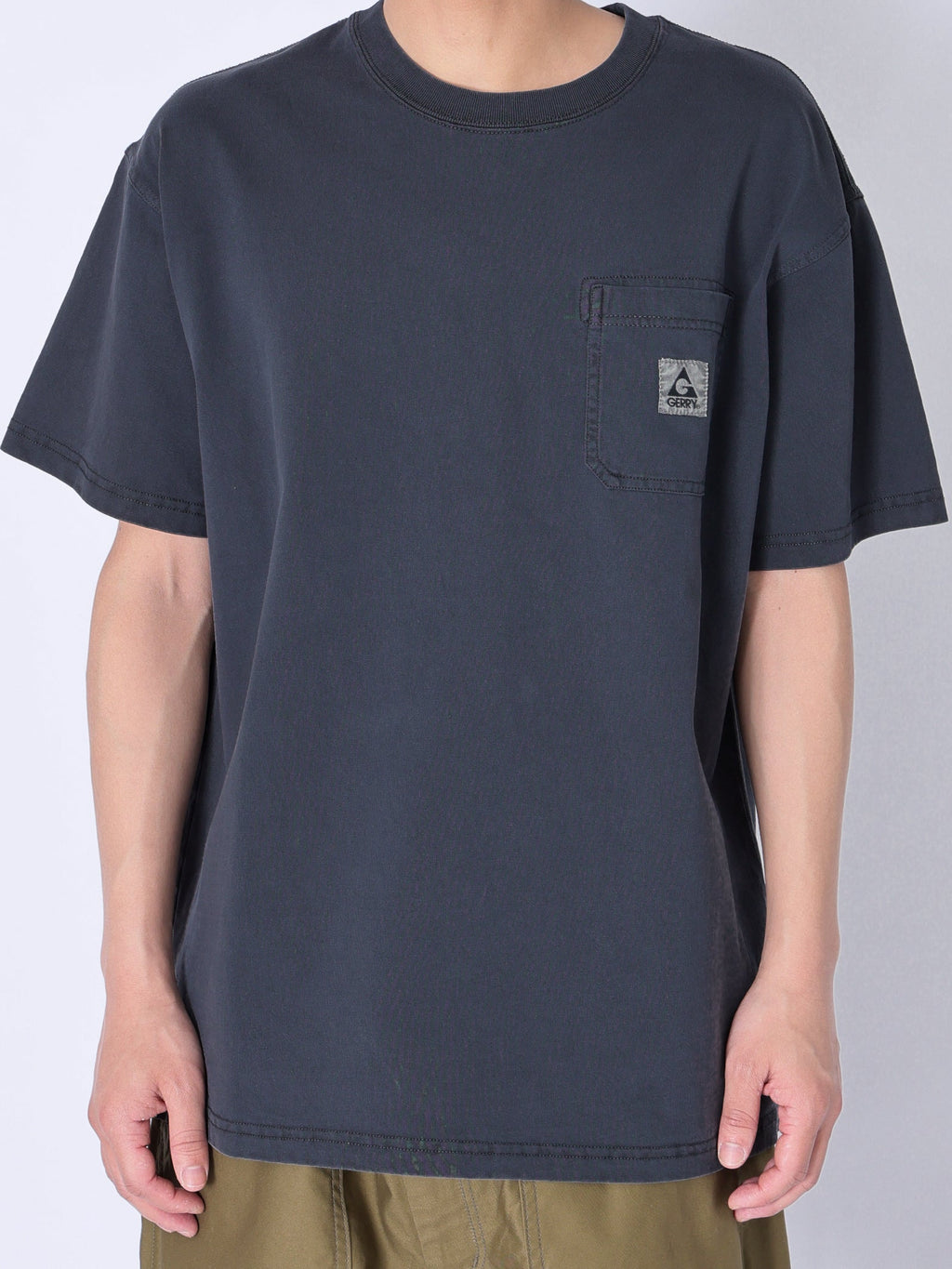 ＜GRC#26029＞Pigment Dyed 7.5oz Heavy Cotton Jersey S/S Pocket T
