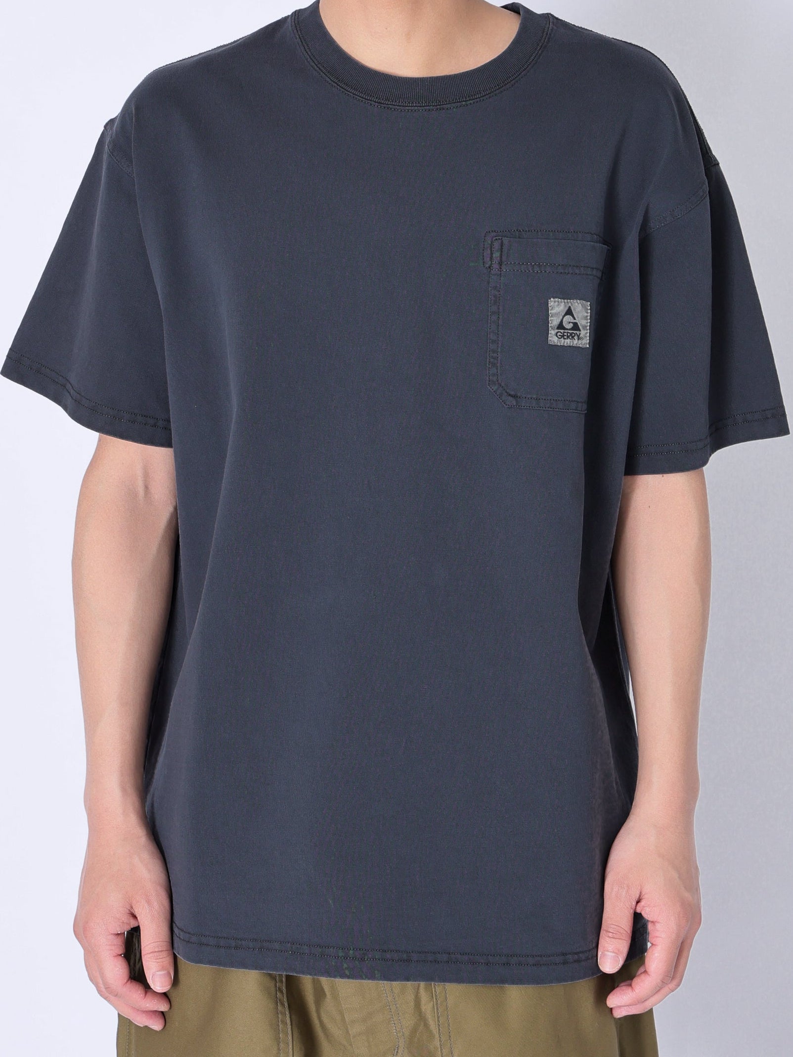 ＜GRC#26029＞Pigment Dyed 7.5oz Heavy Cotton Jersey S/S Pocket T