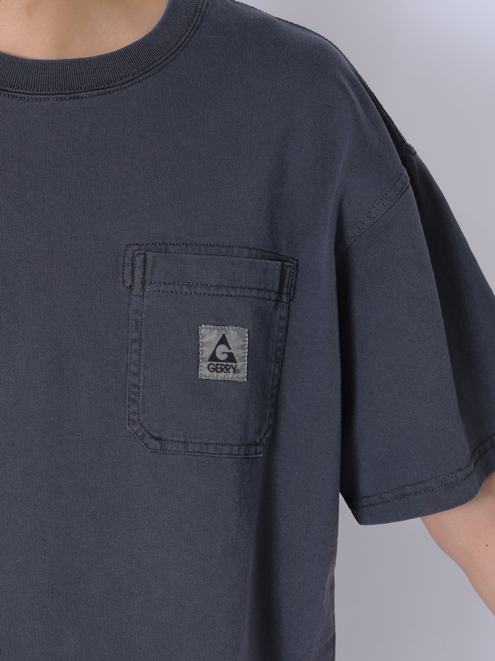 ＜GRC#26029＞Pigment Dyed 7.5oz Heavy Cotton Jersey S/S Pocket T