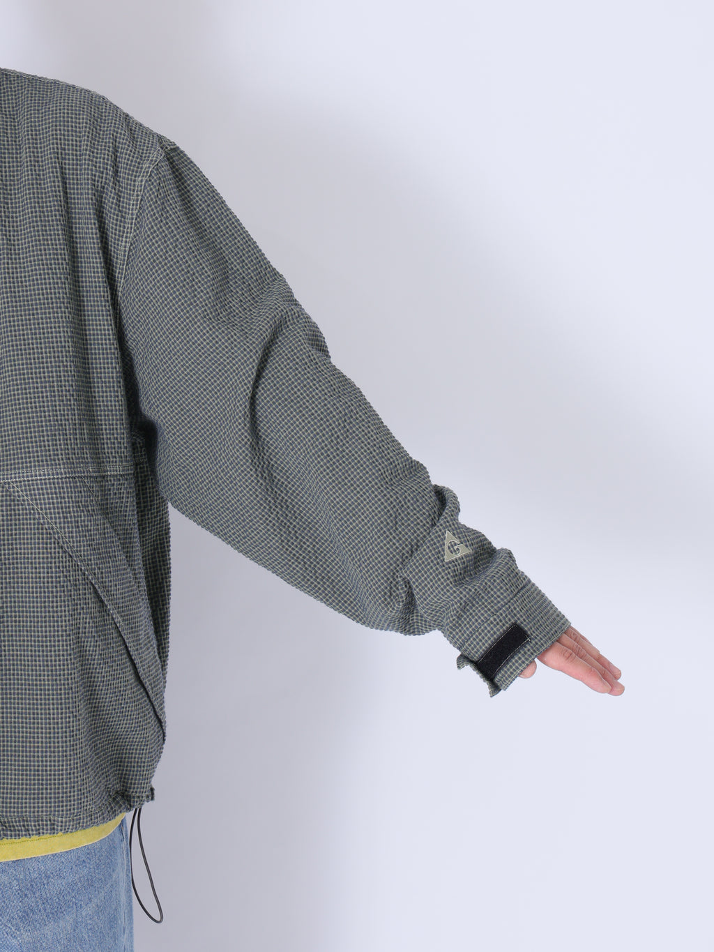 ＜GRC#26049＞Garment Dyed Seersucker Anorak