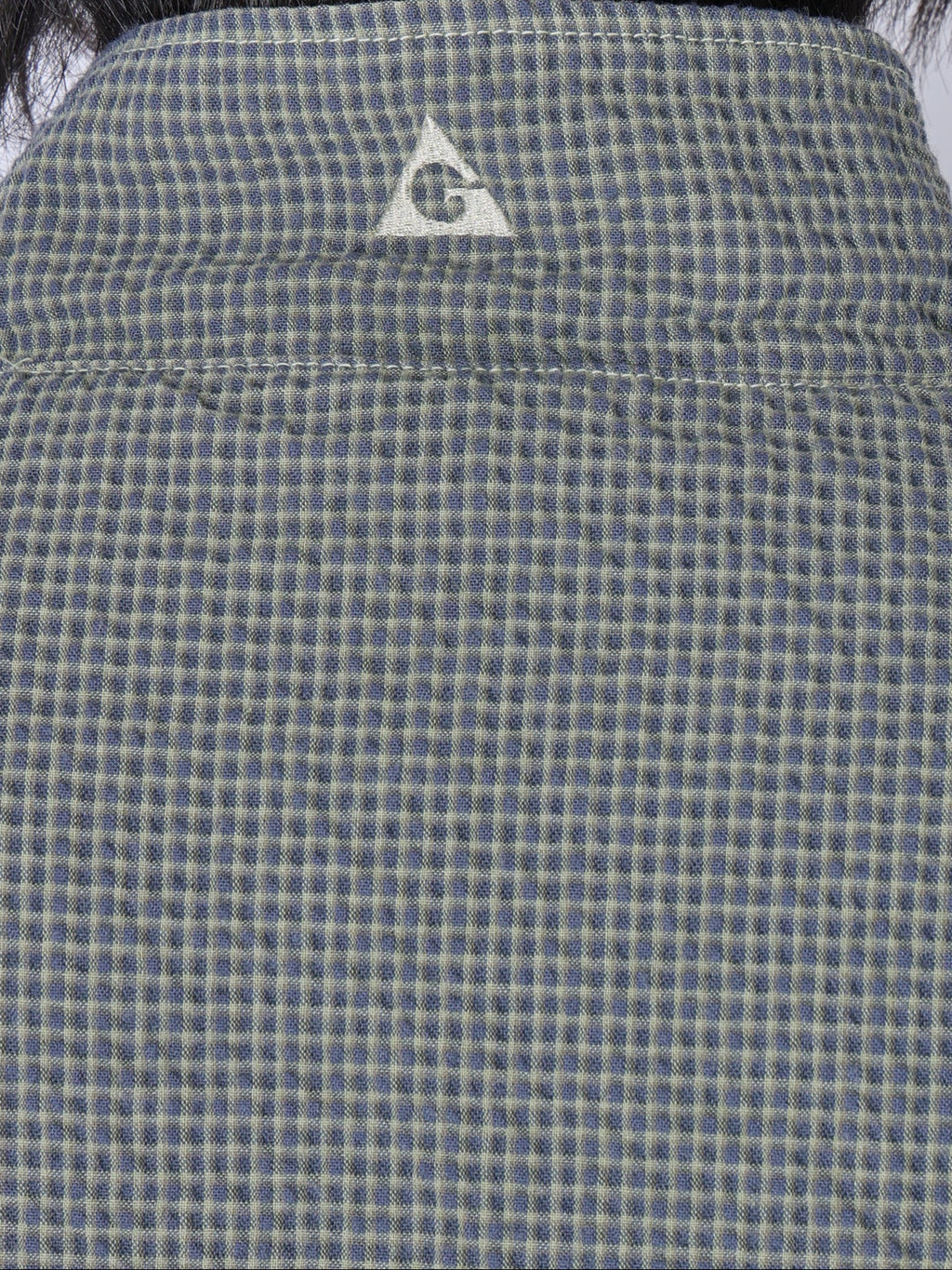 ＜GRC#26049＞Garment Dyed Seersucker Anorak