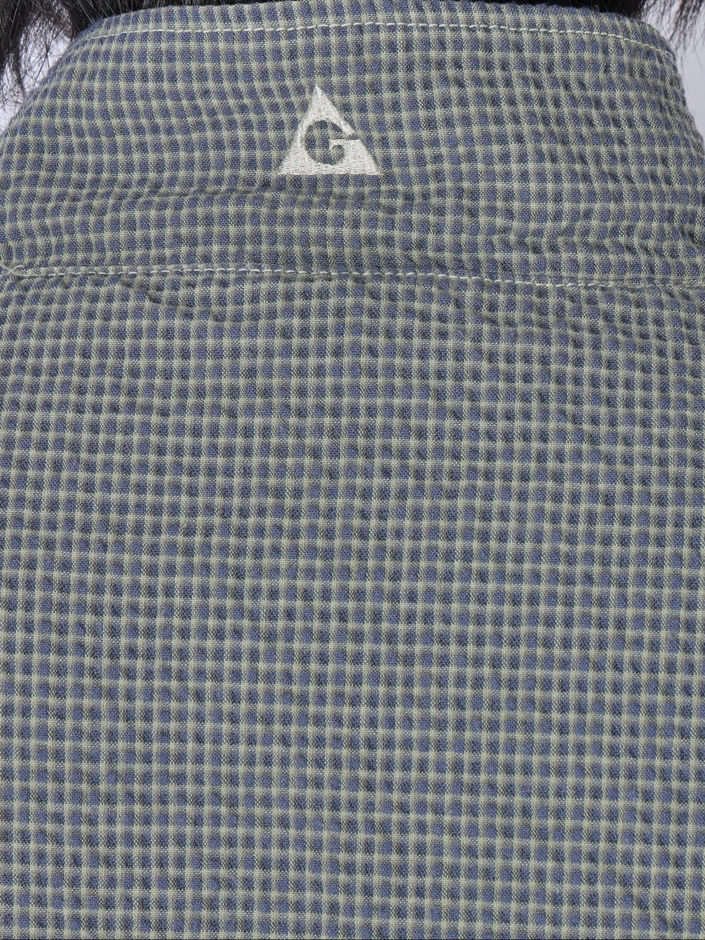 ＜GRC#26049＞Garment Dyed Seersucker Anorak