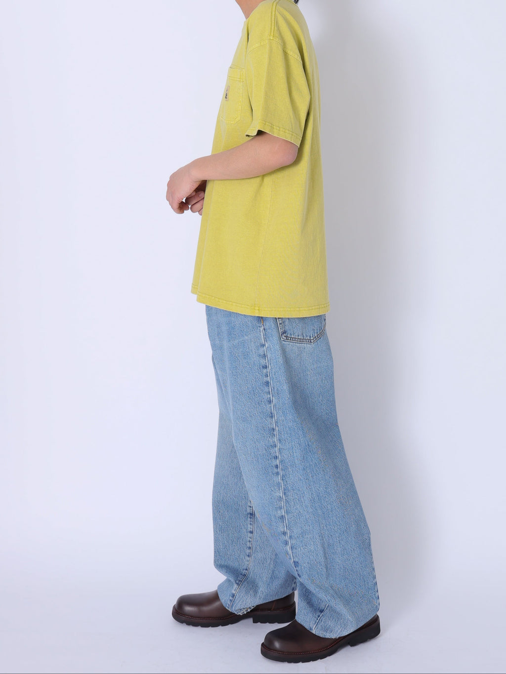 ＜GRC#26029＞Pigment Dyed 7.5oz Heavy Cotton Jersey S/S Pocket T