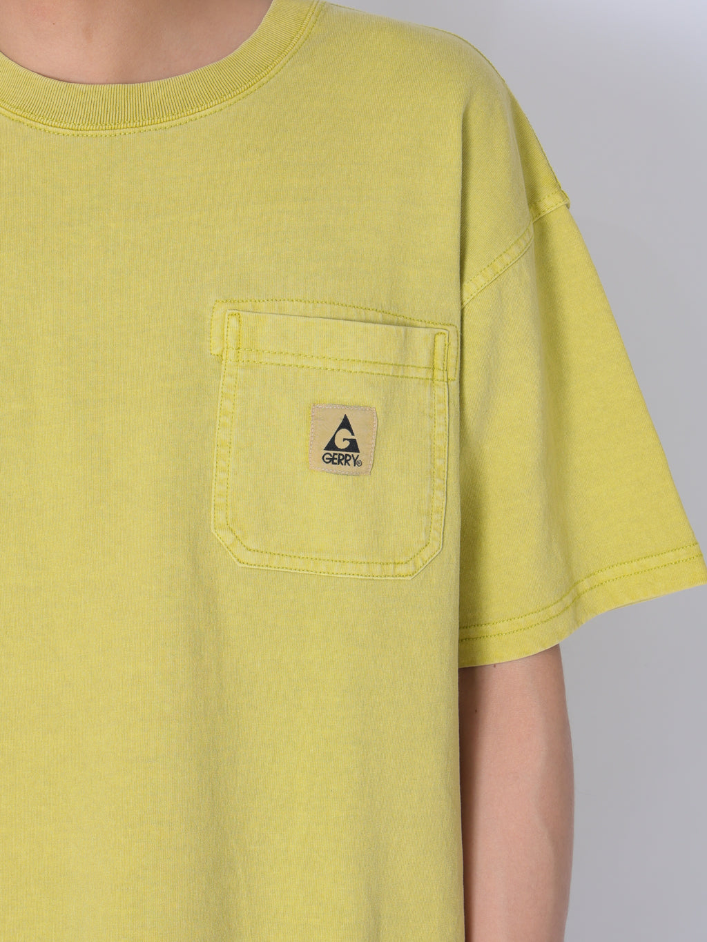 ＜GRC#26029＞Pigment Dyed 7.5oz Heavy Cotton Jersey S/S Pocket T