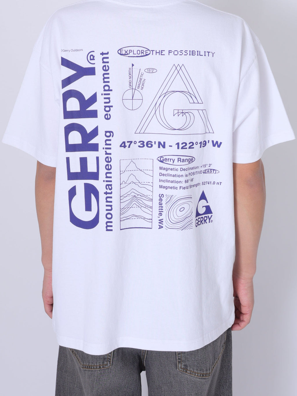 ＜GRC#26028＞7.5oz Heavy S/S Graphic Print Tee