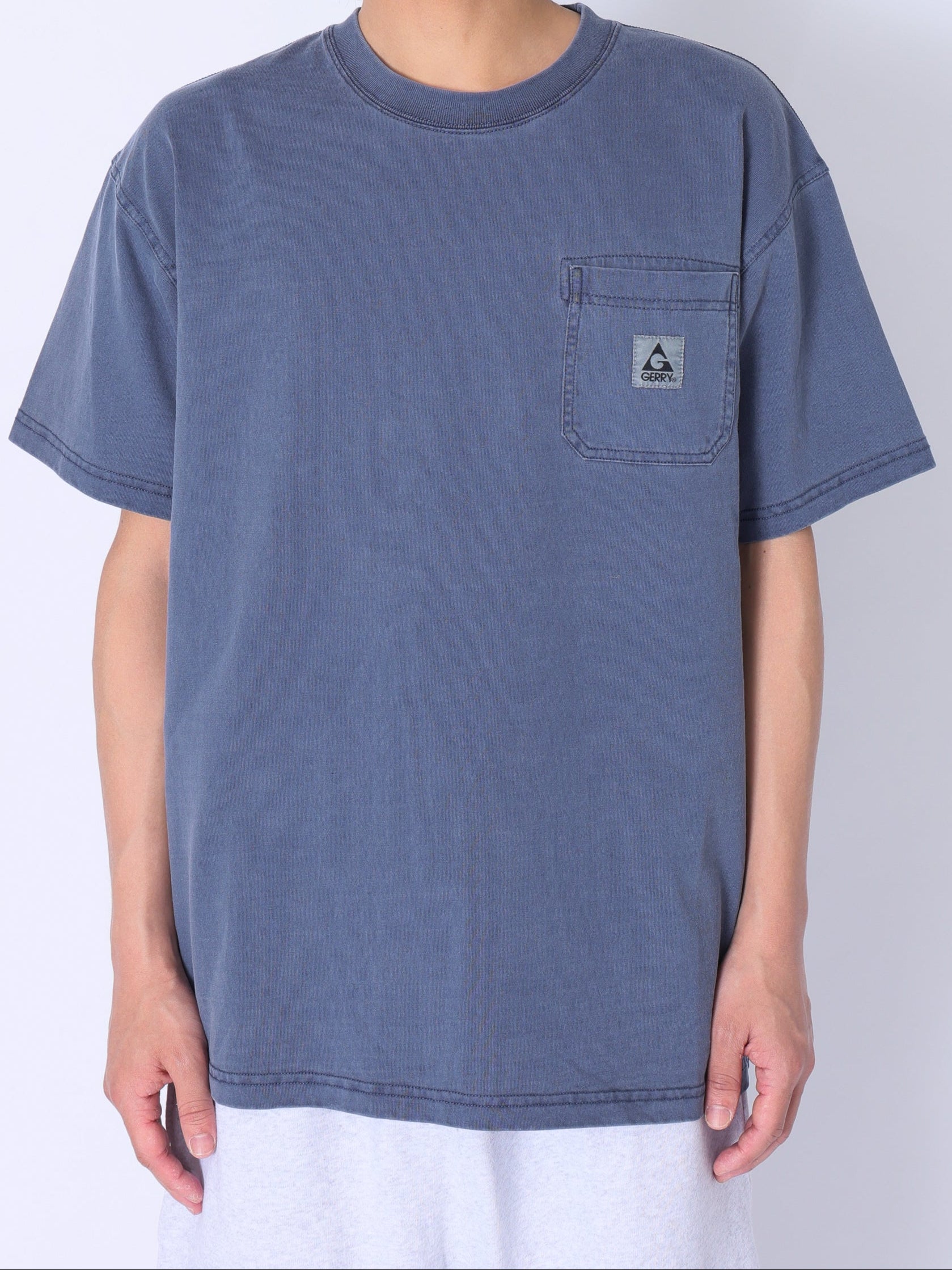 ＜GRC#26029＞Pigment Dyed 7.5oz Heavy Cotton Jersey S/S Pocket T