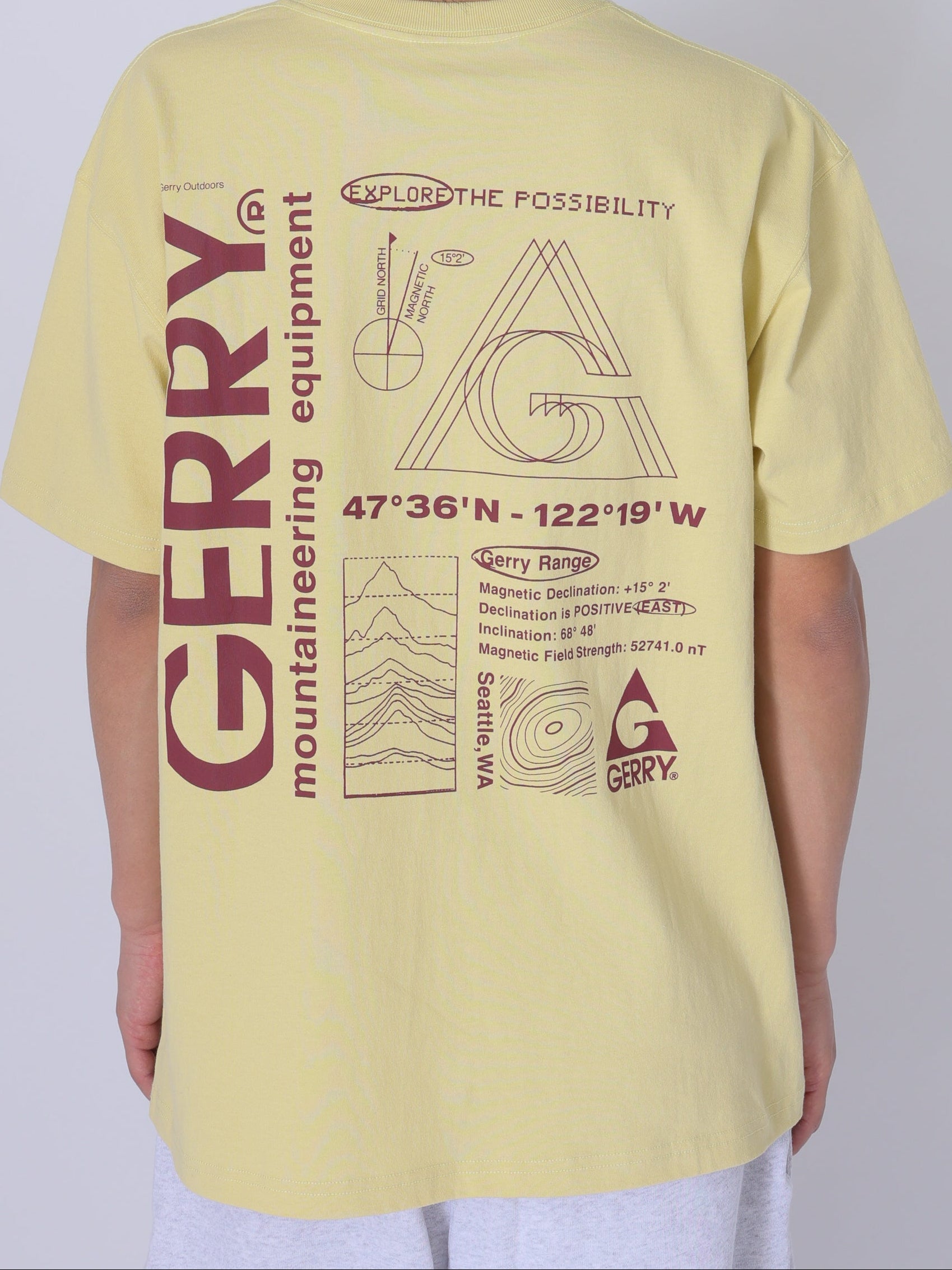 ＜GRC#26028＞7.5oz Heavy S/S Graphic Print Tee