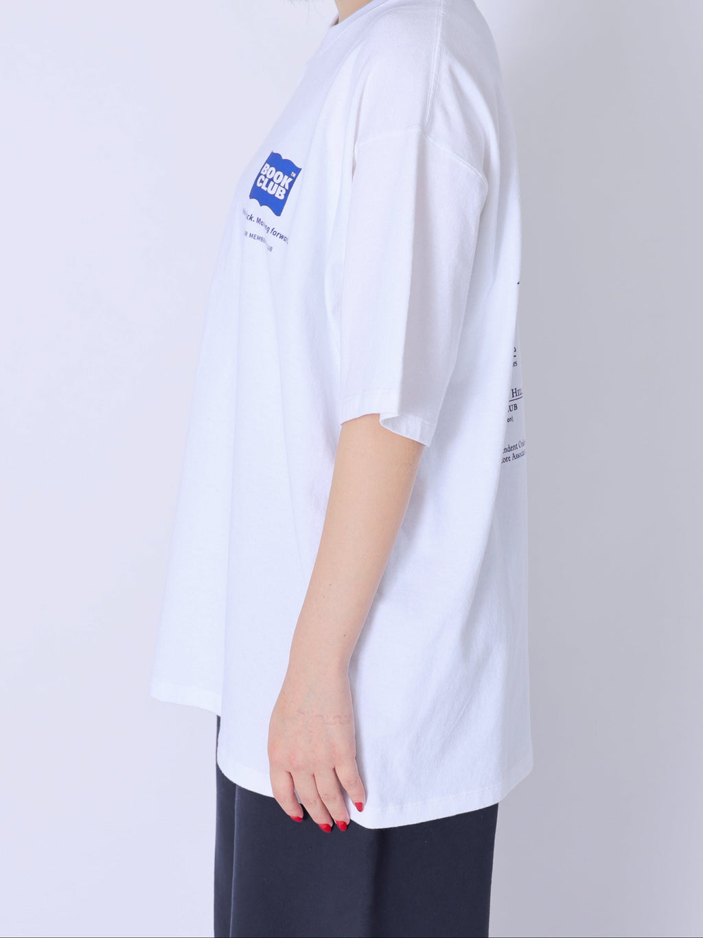 ＜BC#26010＞7oz Cotton Jersey Tube Body S/S Shirt -Book A-Thon~Sponsor Logo~-