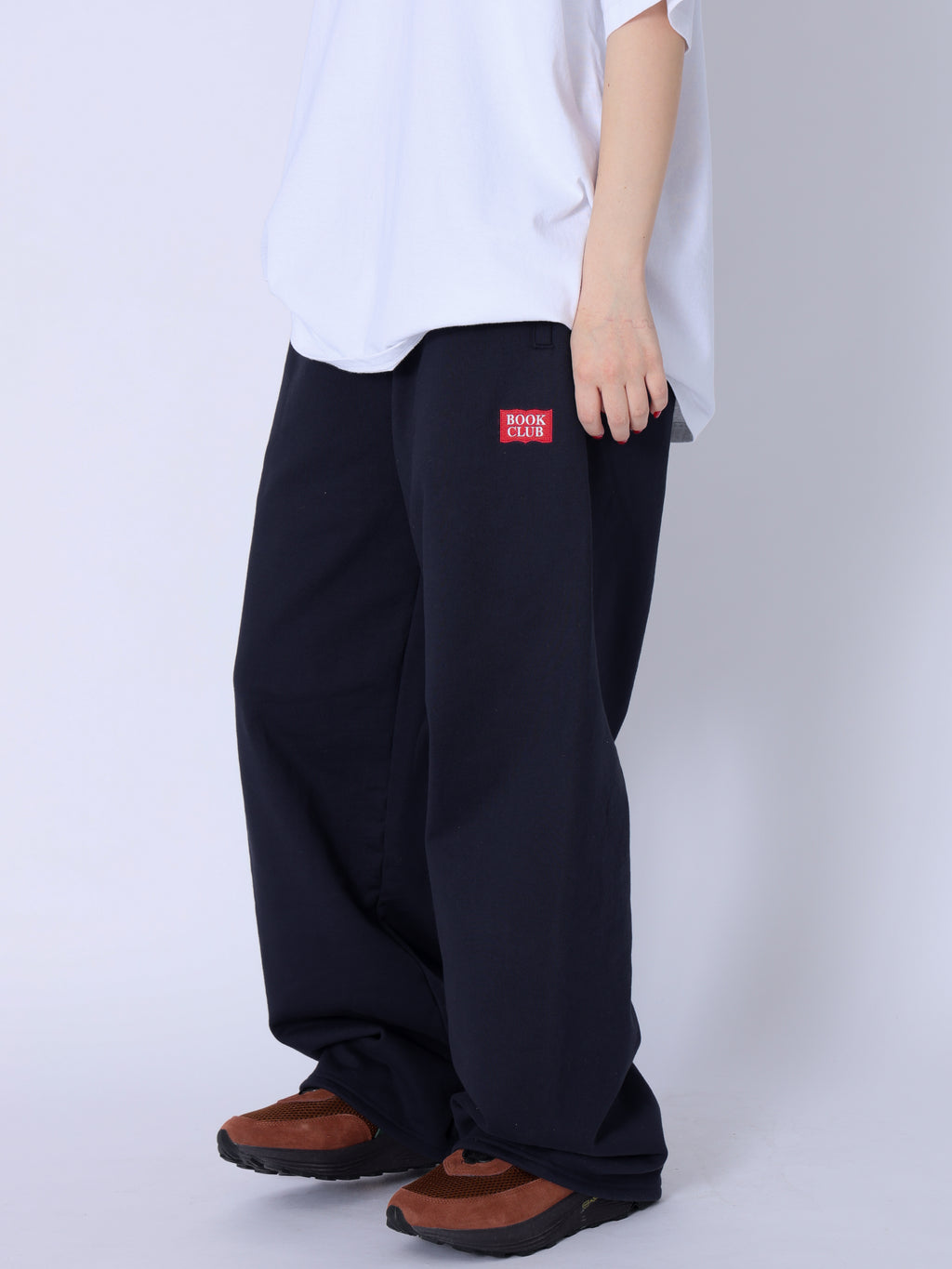 ＜BC#26003＞Heavy Oz Cotton Sweat Pants -BOOK CLUB Logo Emb-