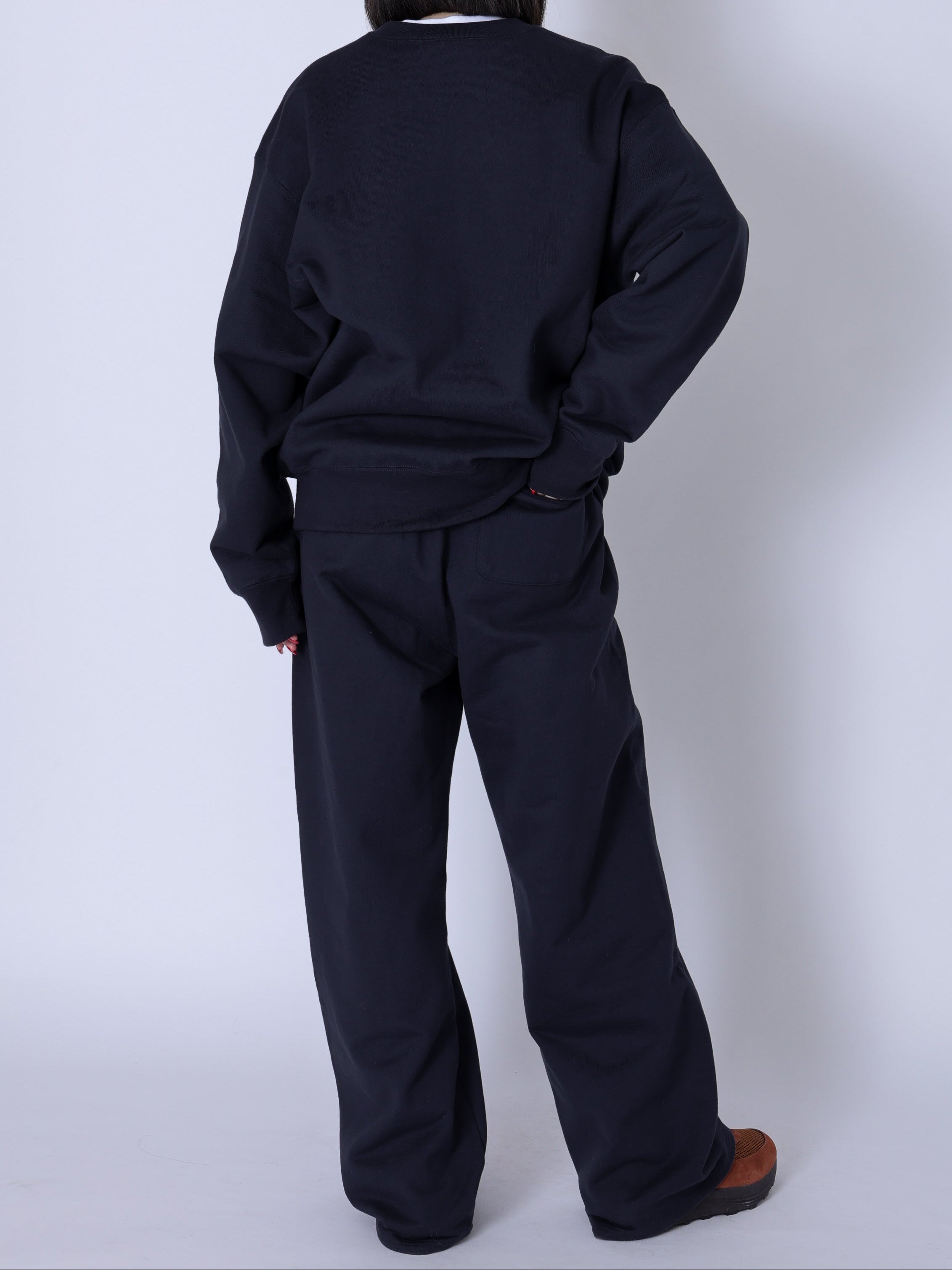 ＜BC#26001＞Heavy Oz Cotton Sweat Crew Shirt -BOOK CLUB Logo Emb-