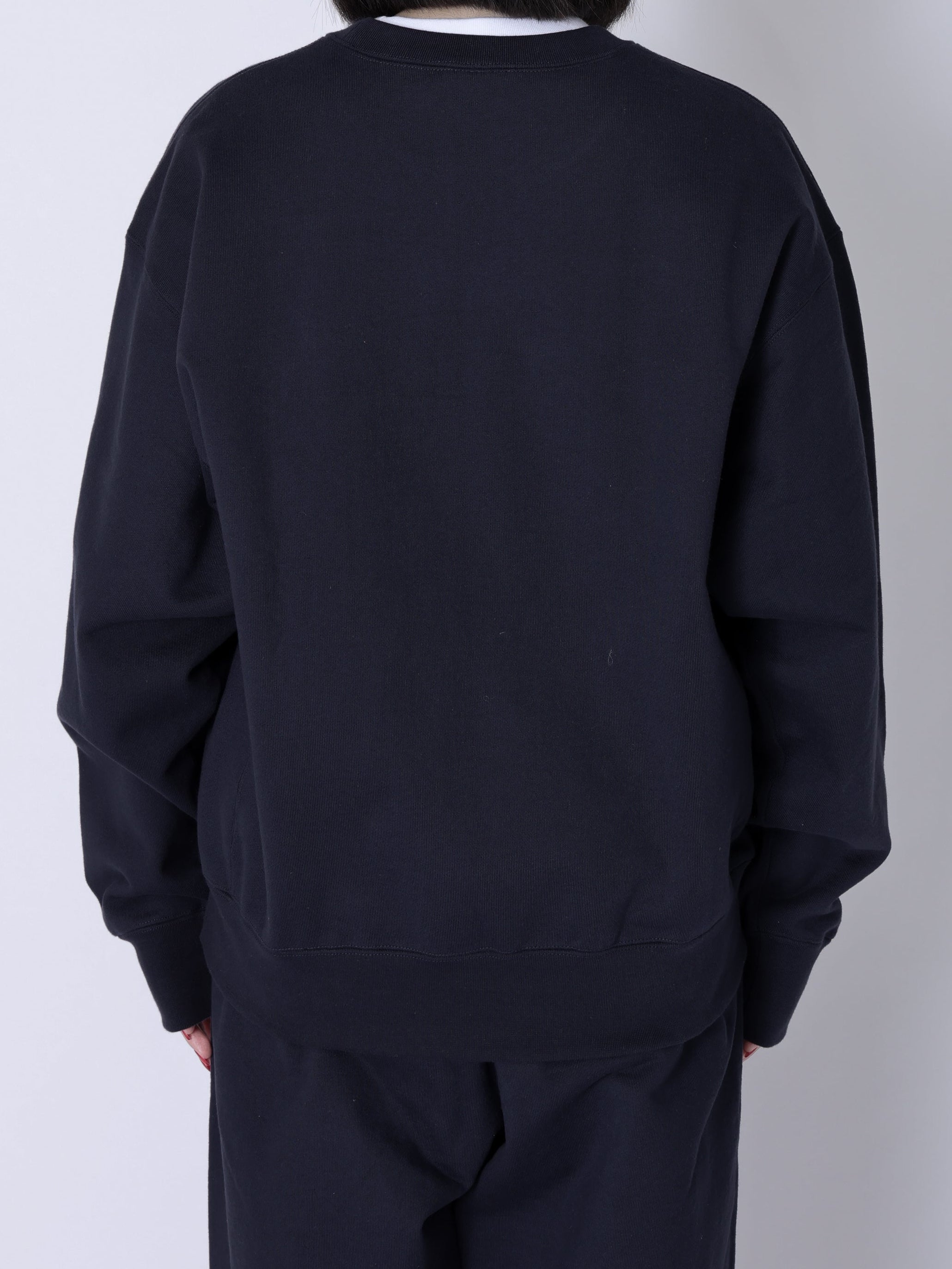 ＜BC#26001＞Heavy Oz Cotton Sweat Crew Shirt -BOOK CLUB Logo Emb-