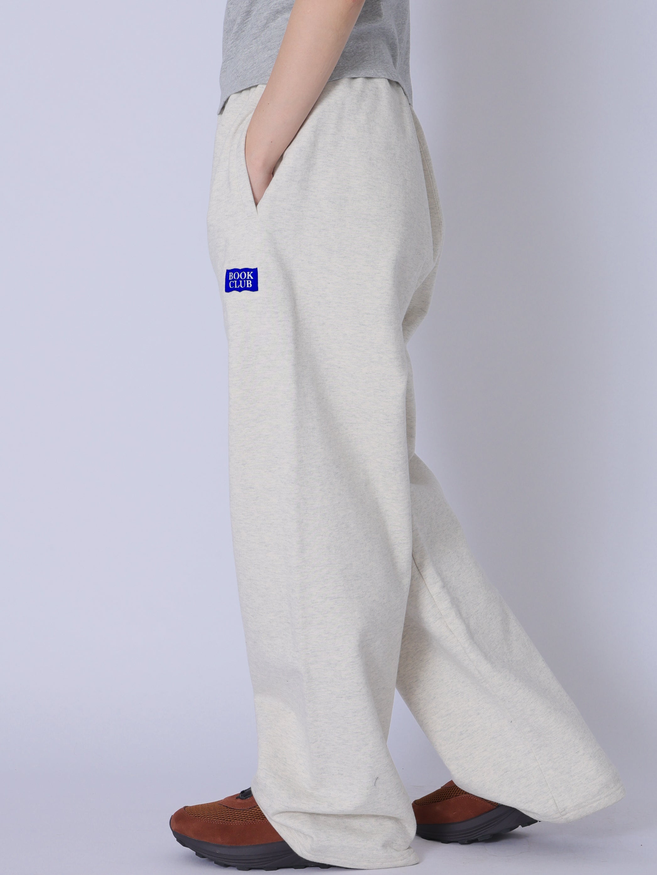 ＜BC#26003＞Heavy Oz Cotton Sweat Pants -BOOK CLUB Logo Emb-