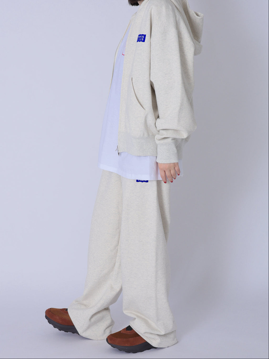 ＜BC#26003＞Heavy Oz Cotton Sweat Pants -BOOK CLUB Logo Emb-