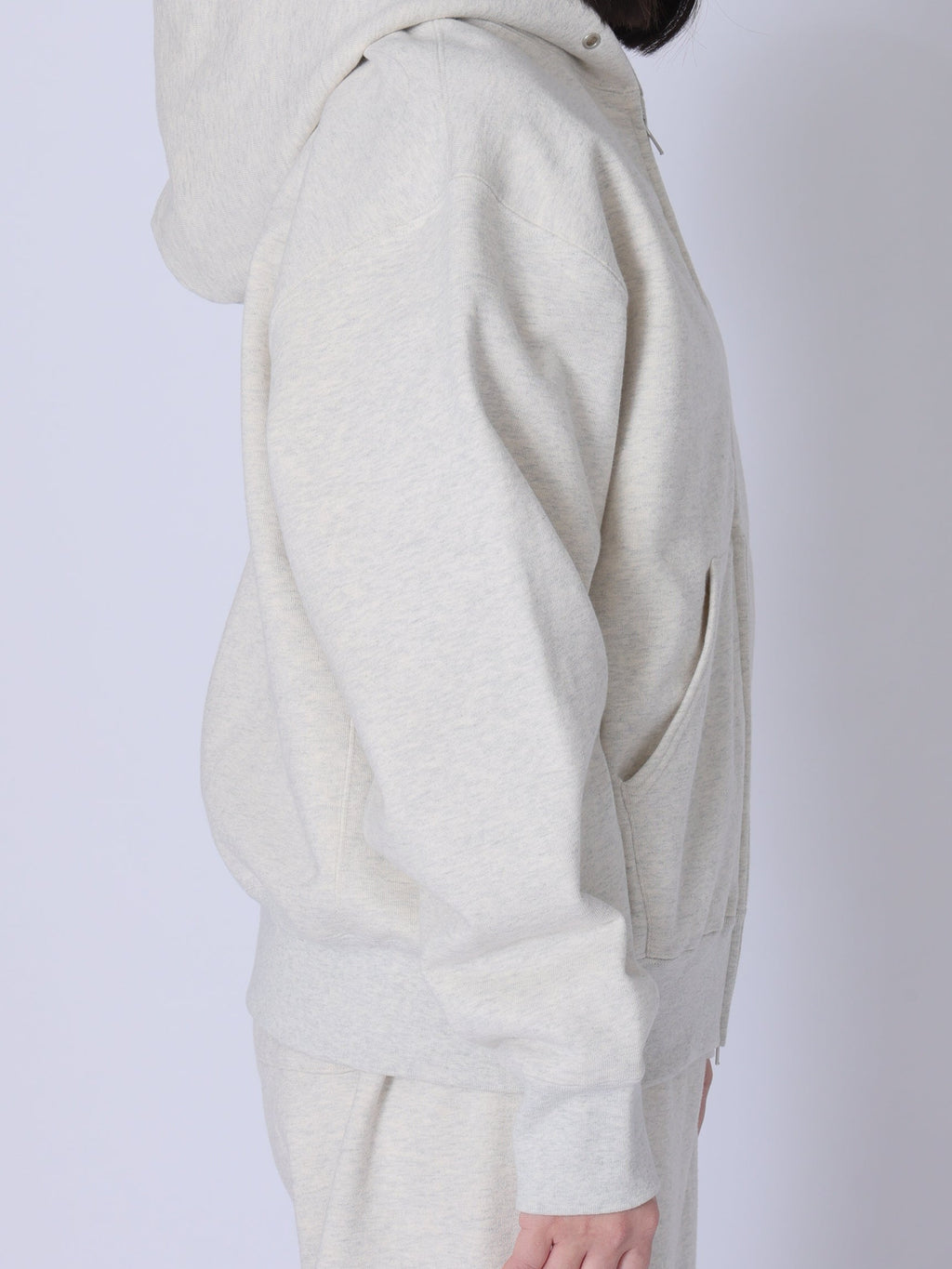 ＜BC#26002＞Heavy Oz Cotton Sweat Zip up Hoodie -BOOK CLUB Logo Emb-