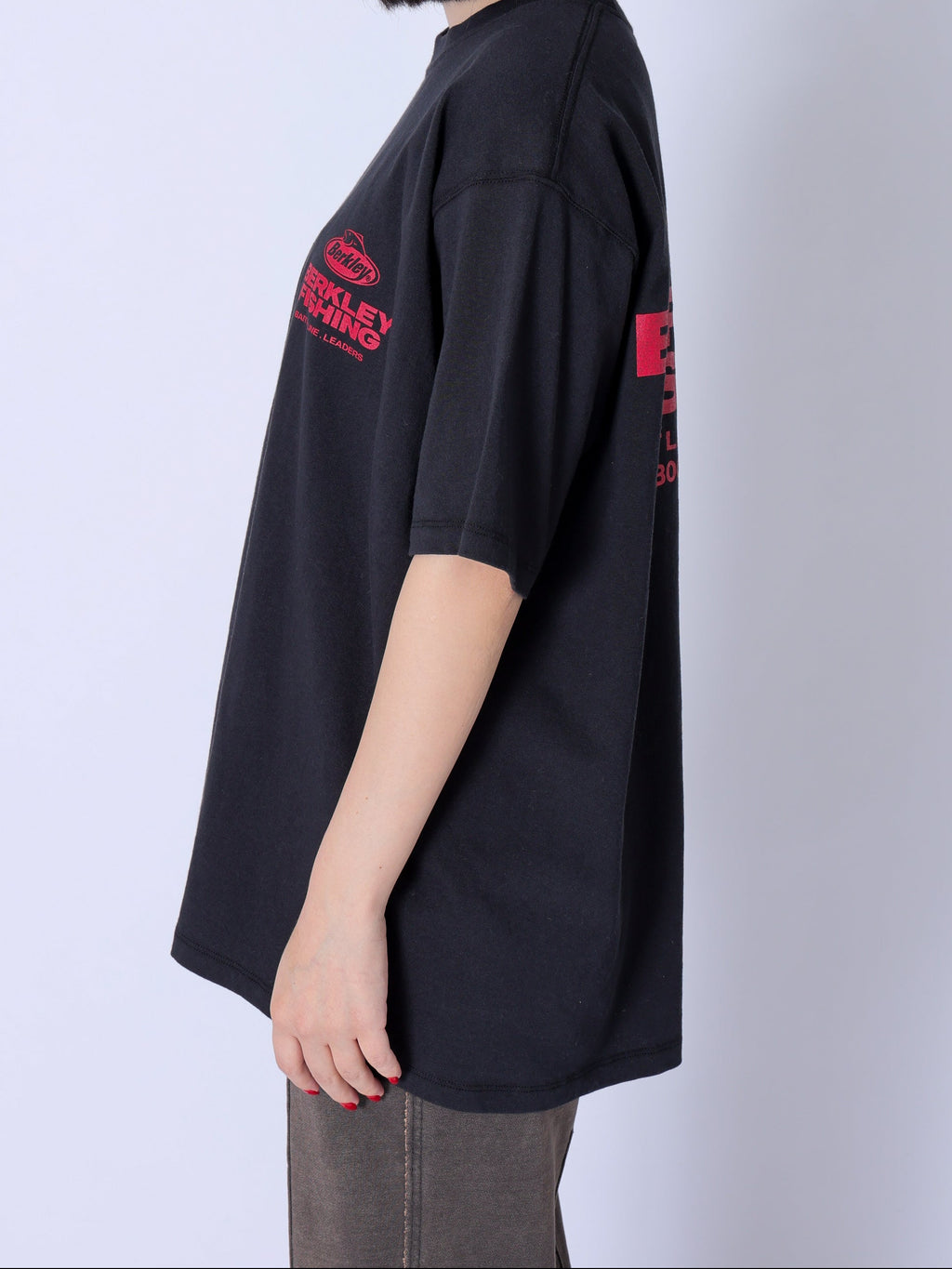 ＜BC#26057BK＞Berkley®7oz Cotton S/S Shirt -Staff Tee-