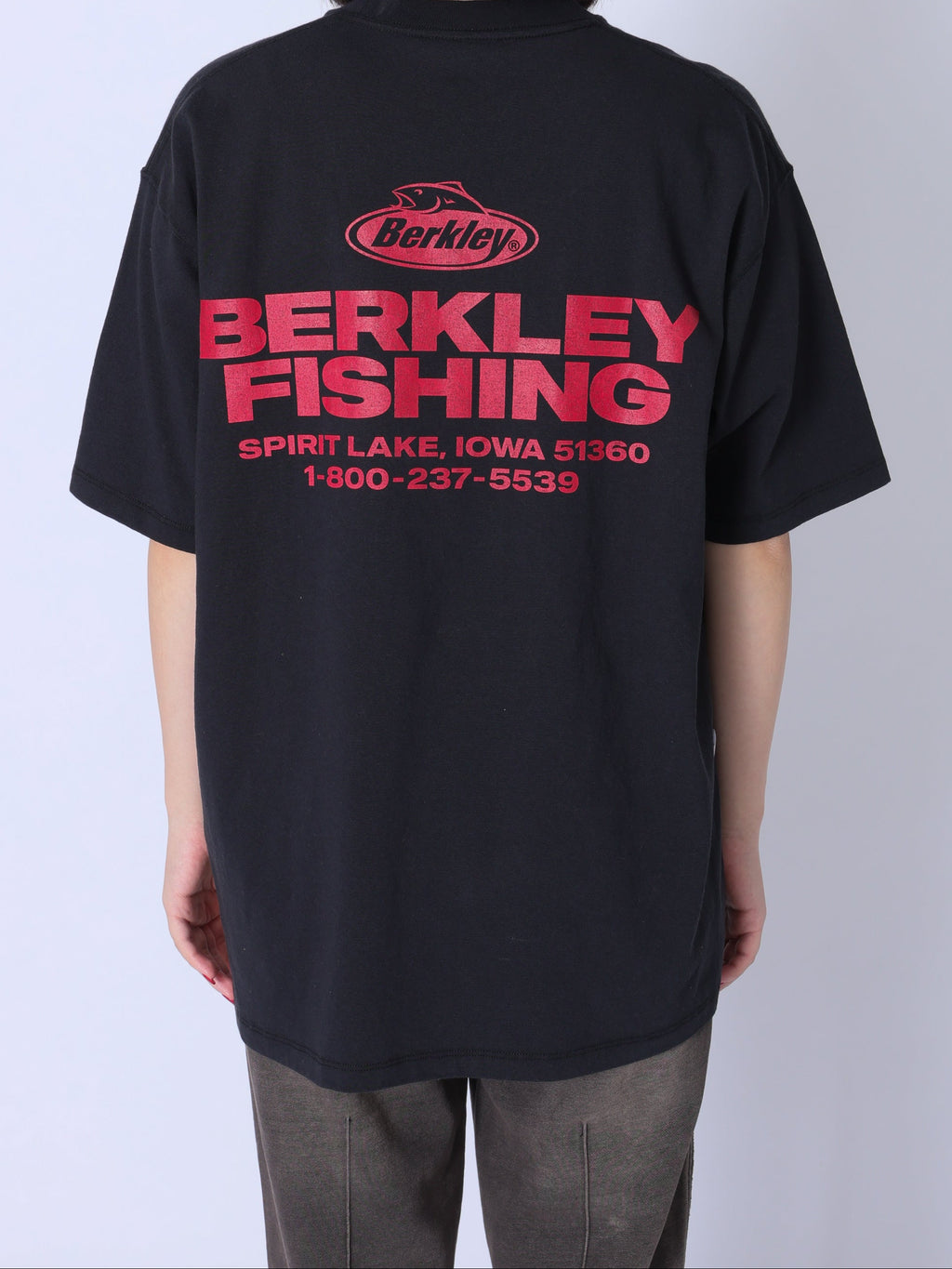 ＜BC#26057BK＞Berkley®7oz Cotton S/S Shirt -Staff Tee-