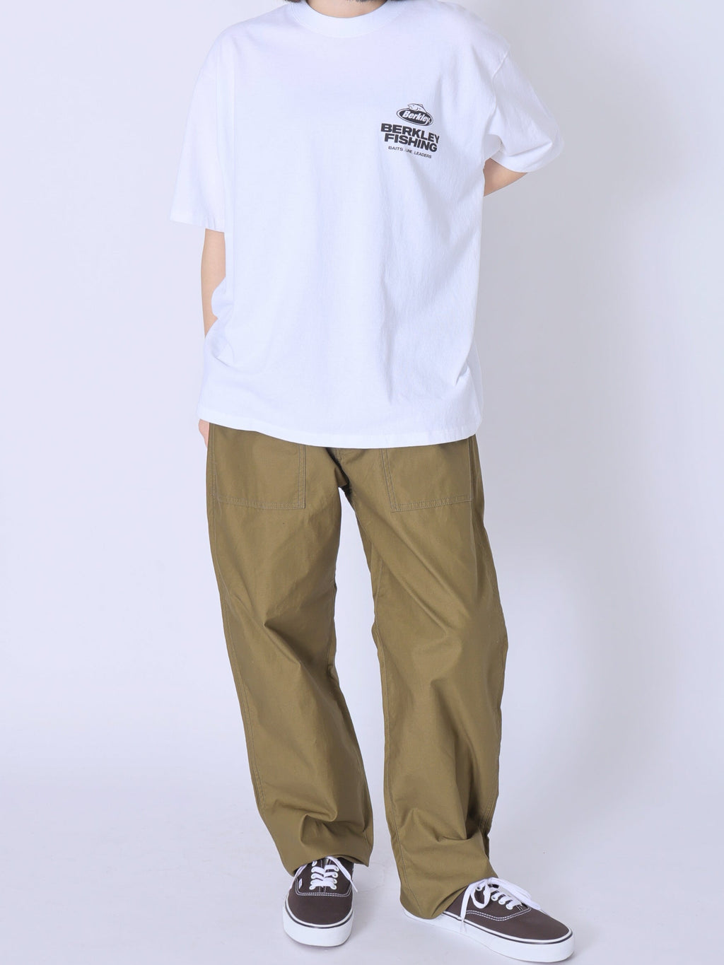 ＜BC#26057BK＞Berkley®7oz Cotton S/S Shirt -Staff Tee-