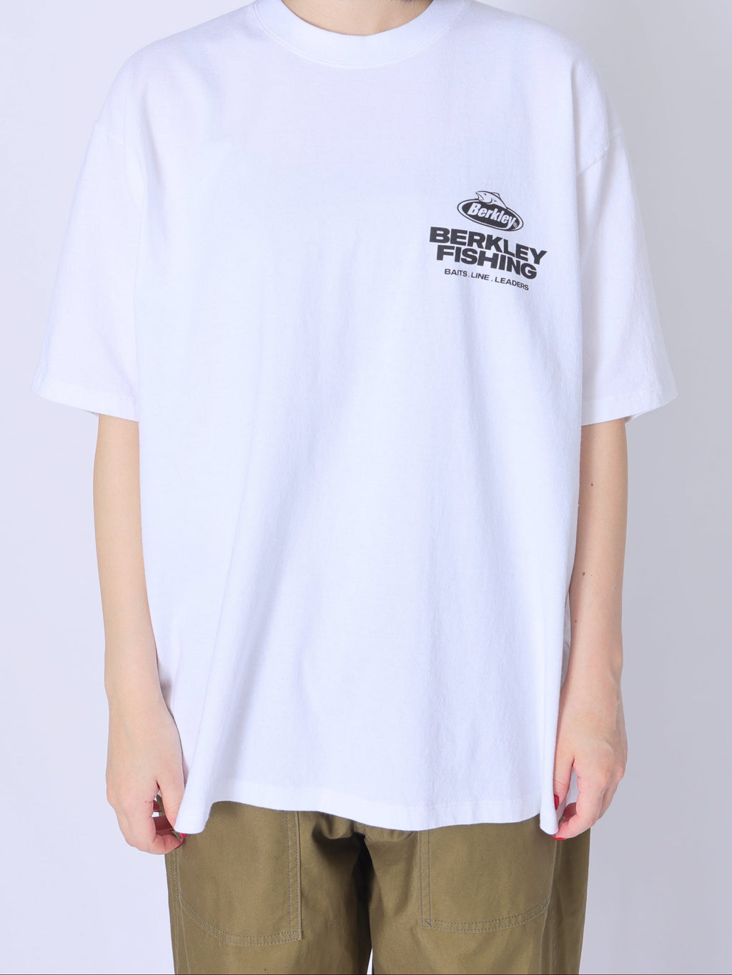 ＜BC#26057BK＞Berkley®7oz Cotton S/S Shirt -Staff Tee-