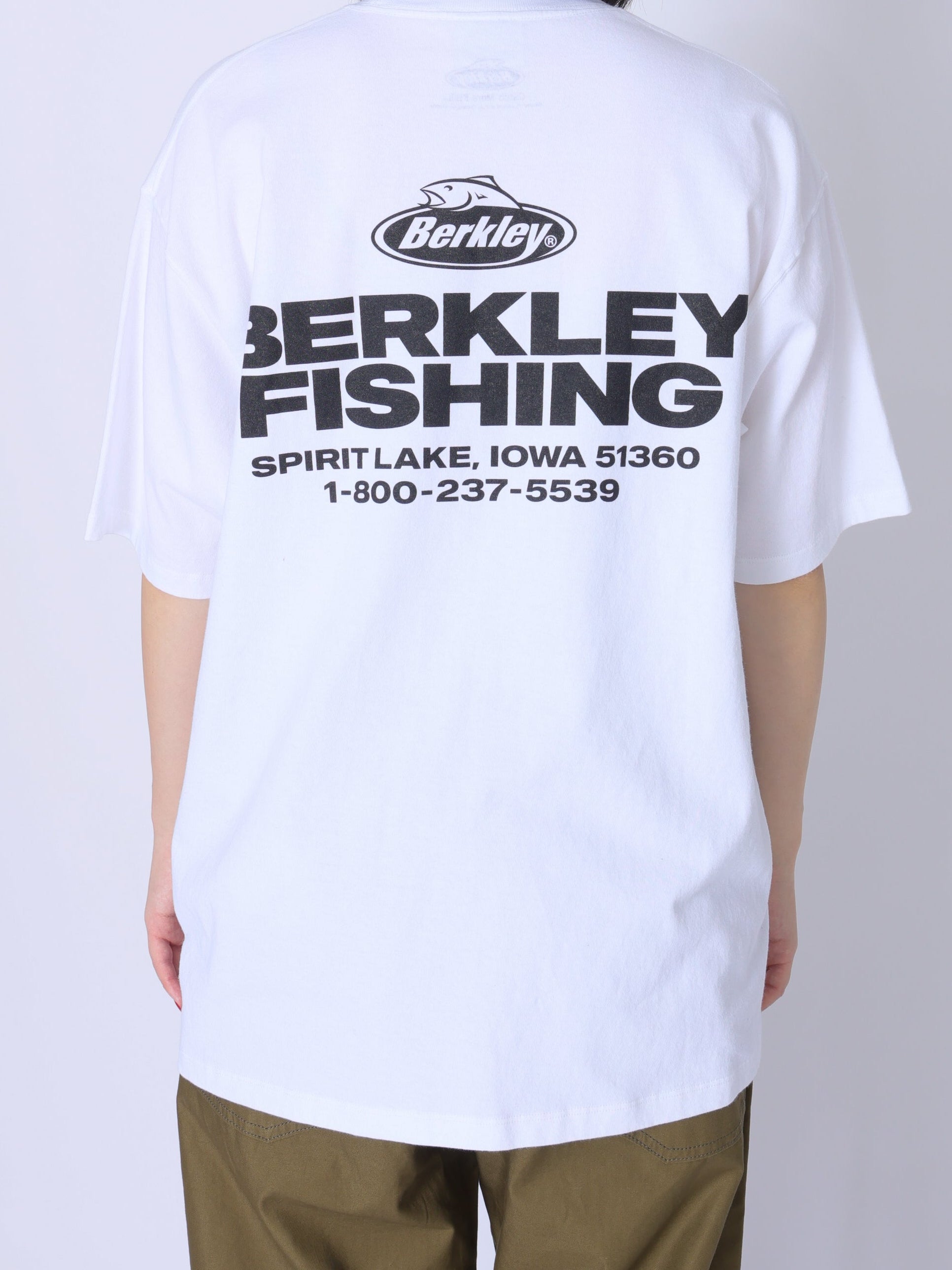 ＜BC#26057BK＞Berkley®7oz Cotton S/S Shirt -Staff Tee-