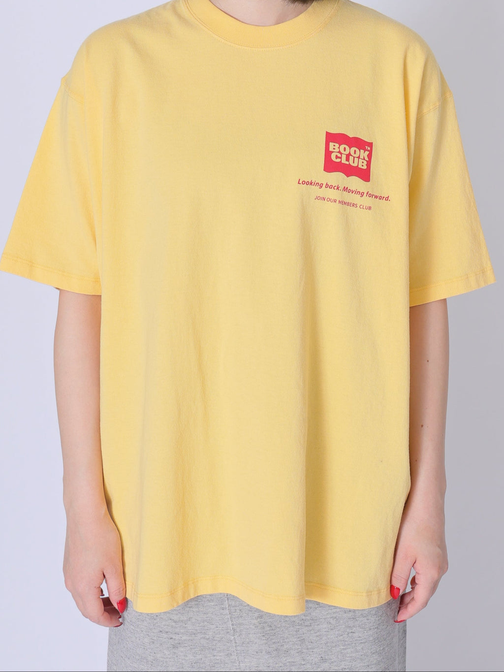 ＜BC#26010＞7oz Cotton Jersey Tube Body S/S Shirt -Book A-Thon~Sponsor Logo~-