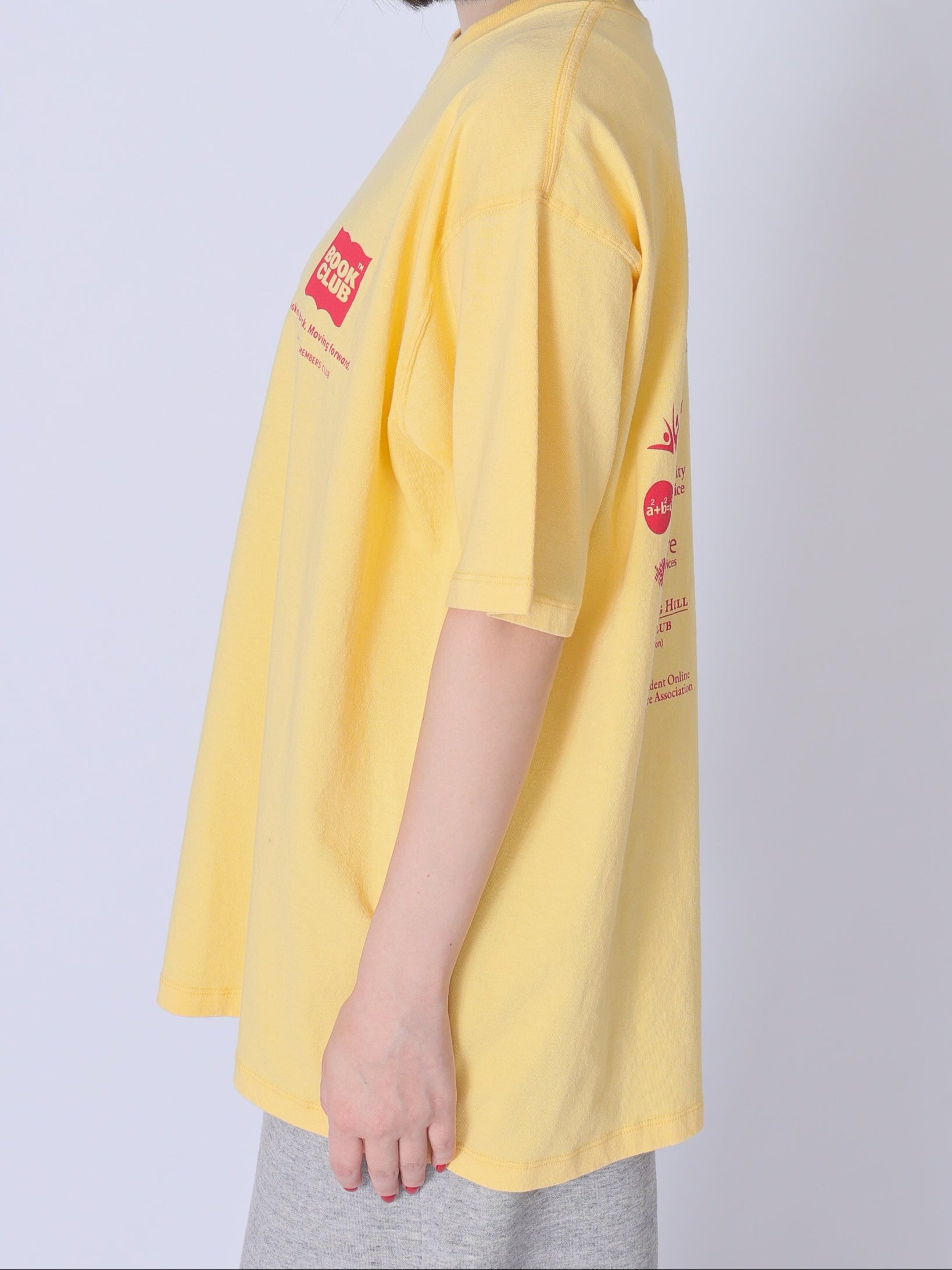 ＜BC#26010＞7oz Cotton Jersey Tube Body S/S Shirt -Book A-Thon~Sponsor Logo~-