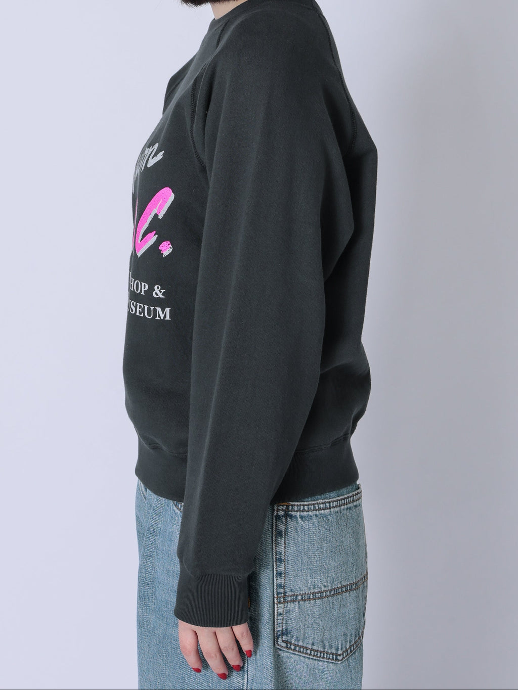 ＜BC#26005＞Cotton Loop Sweat Raglan L/S Shirt -Washington D.C.-