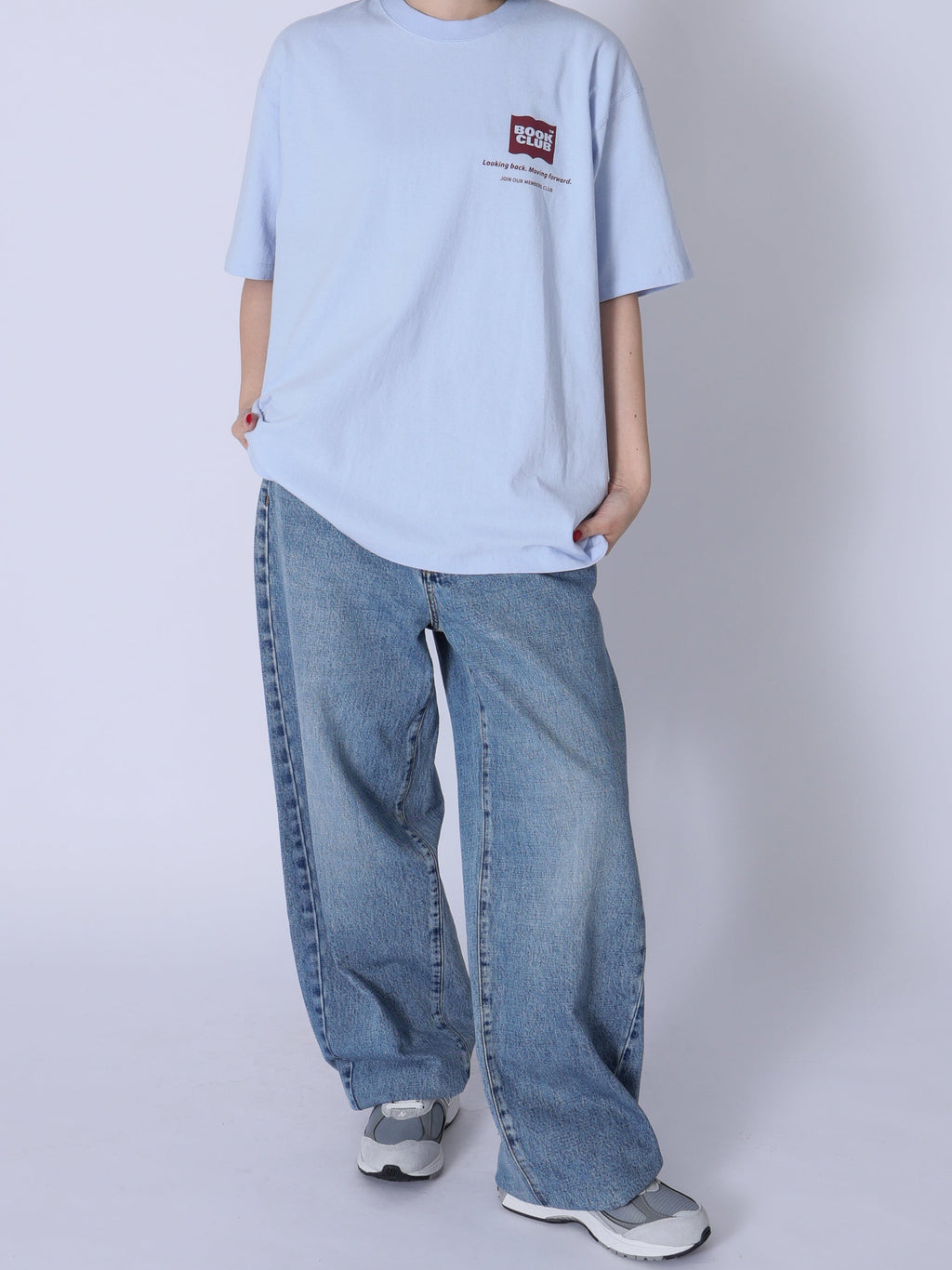 ＜BC#26010＞7oz Cotton Jersey Tube Body S/S Shirt -Book A-Thon~Sponsor Logo~-