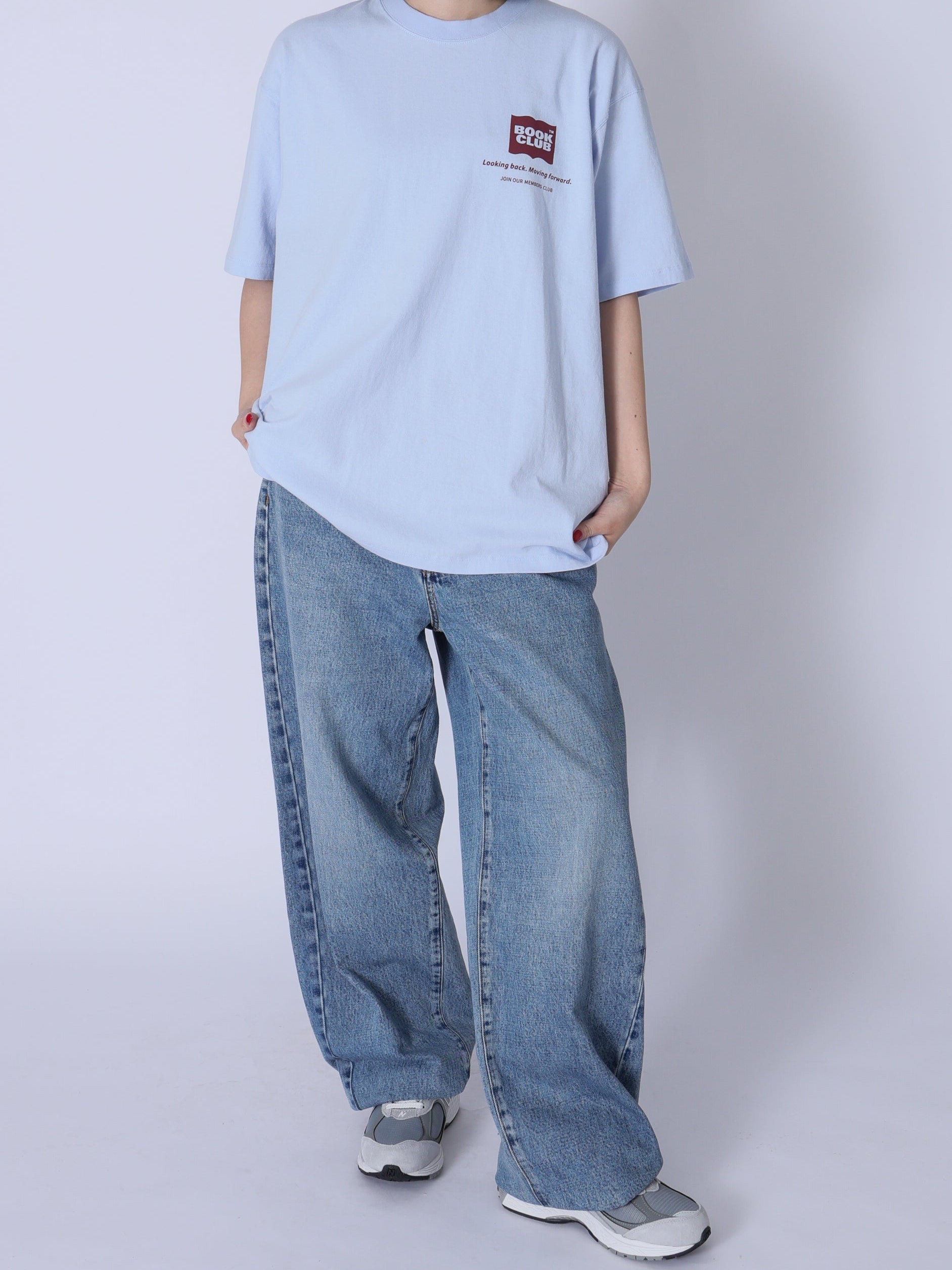 ＜BC#26010＞7oz Cotton Jersey Tube Body S/S Shirt -Book A-Thon~Sponsor Logo~-