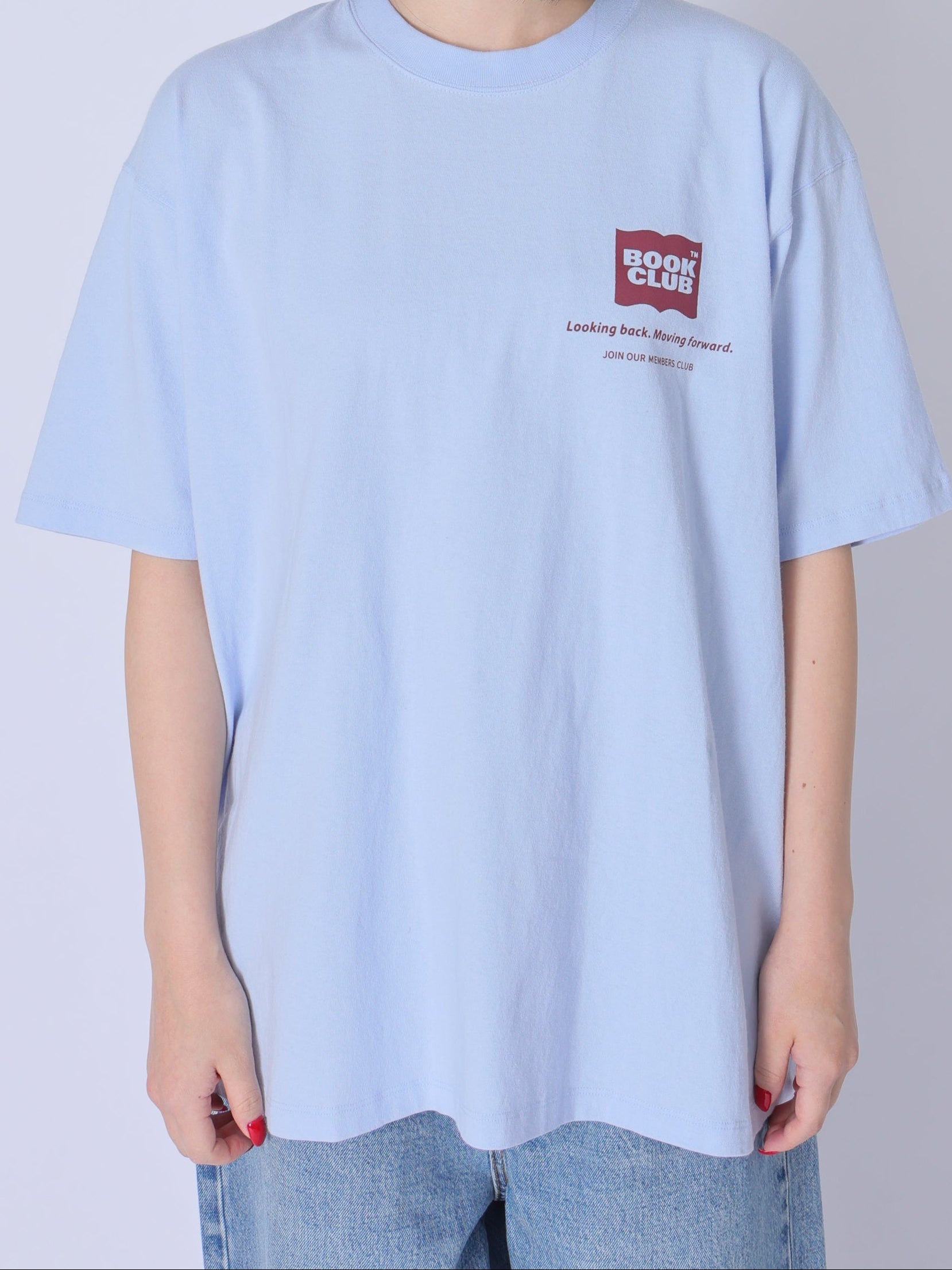 ＜BC#26010＞7oz Cotton Jersey Tube Body S/S Shirt -Book A-Thon~Sponsor Logo~-