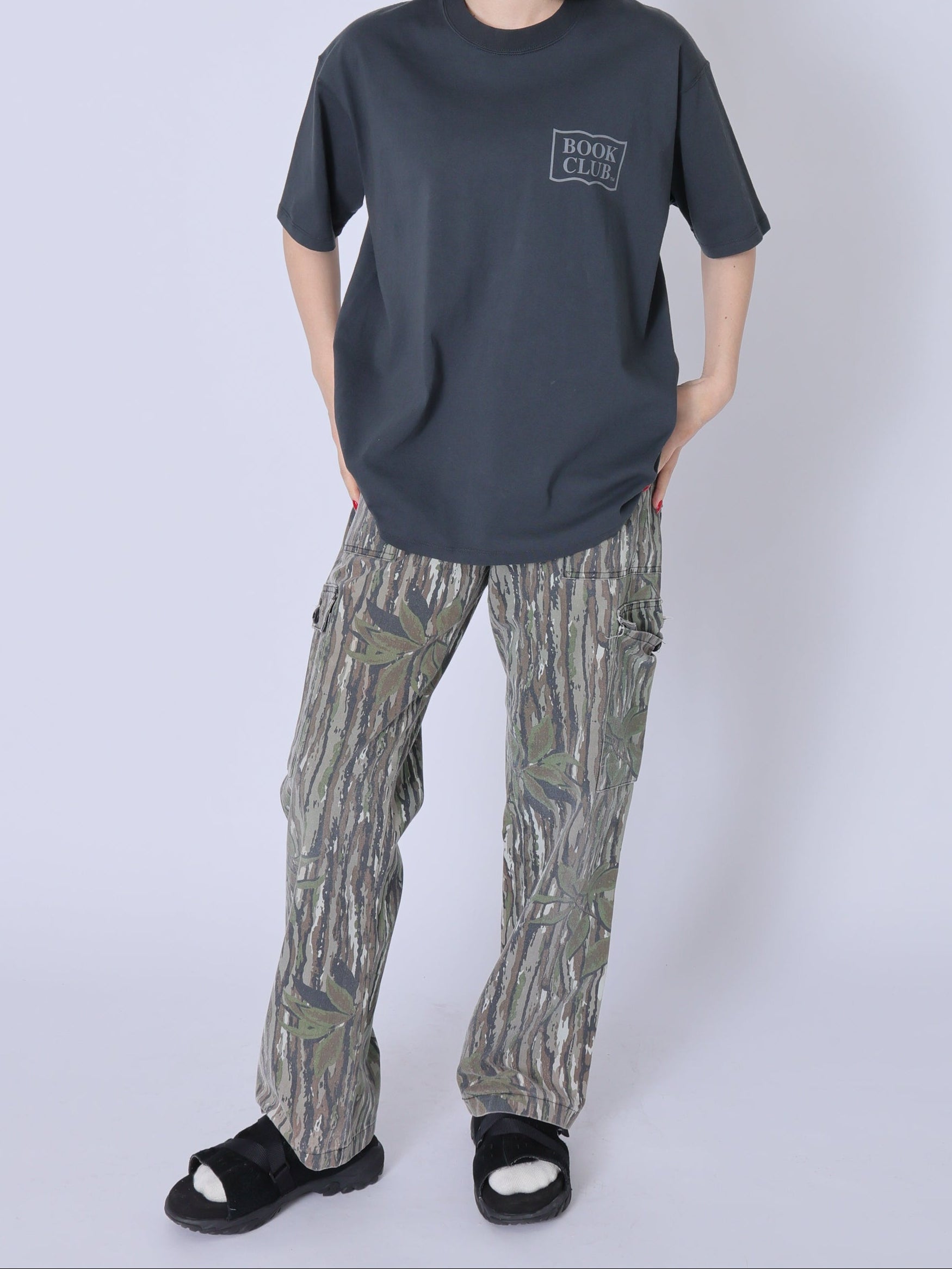 ＜BC#26011＞7oz Cotton Jersey Tube Body S/S Shirt -BOOK CLUB Logo-