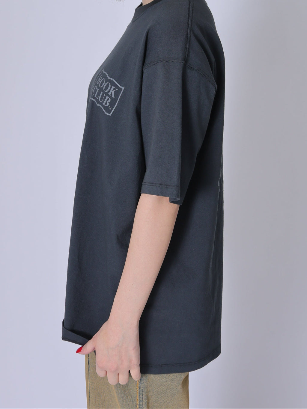 ＜BC#26011＞7oz Cotton Jersey Tube Body S/S Shirt -BOOK CLUB Logo-