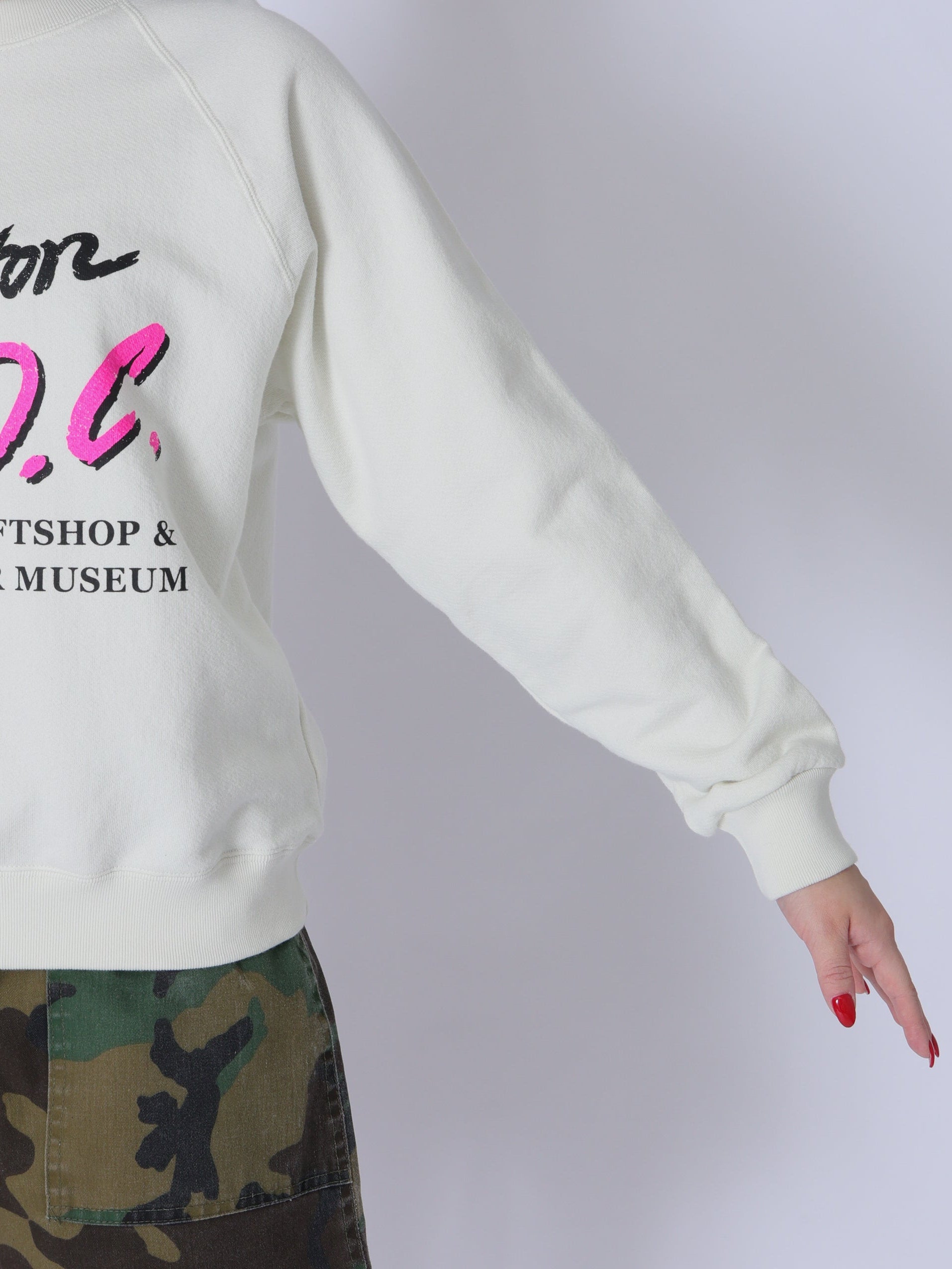 ＜BC#26005＞Cotton Loop Sweat Raglan L/S Shirt -Washington D.C.-