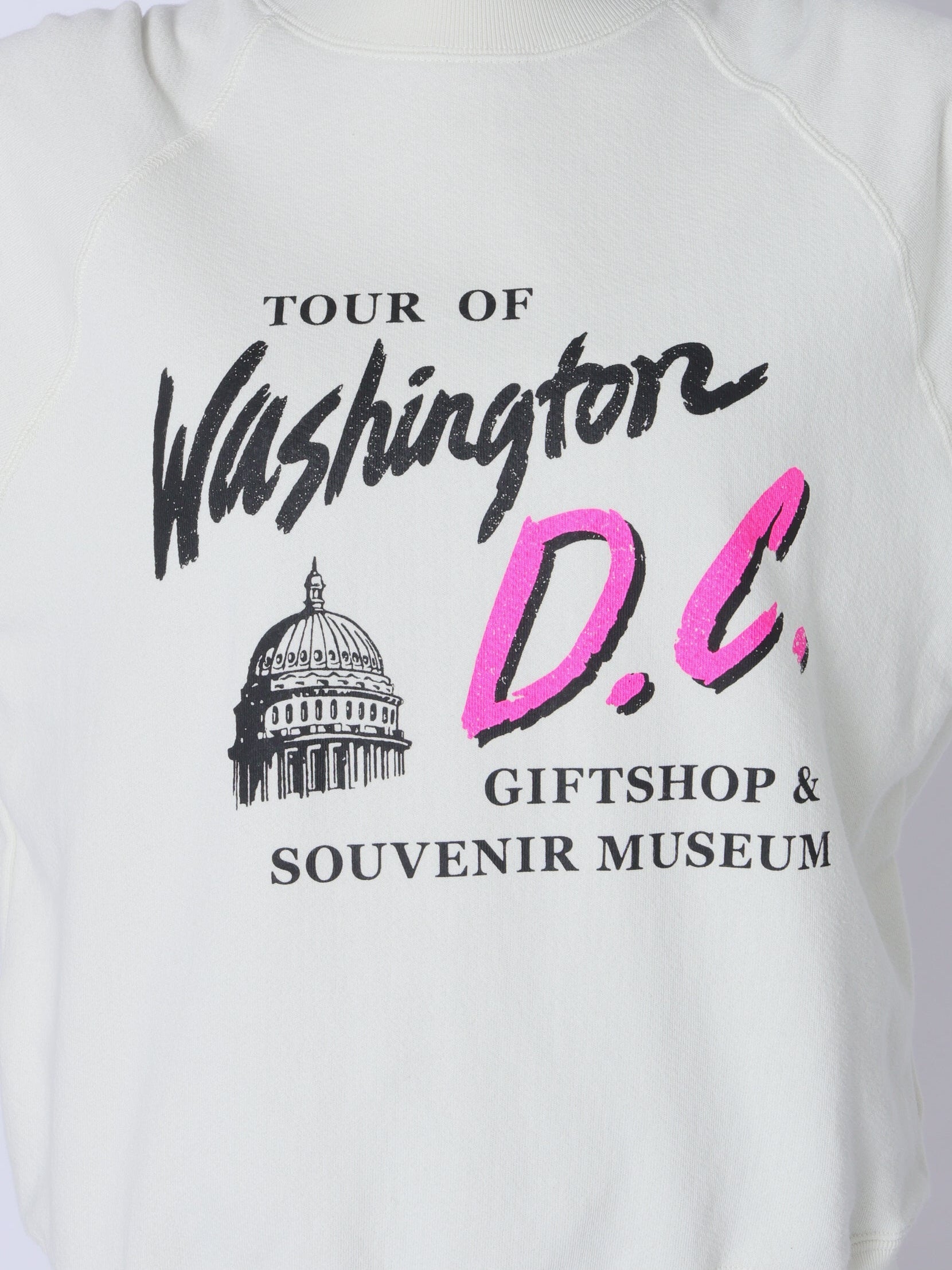 ＜BC#26005＞Cotton Loop Sweat Raglan L/S Shirt -Washington D.C.-