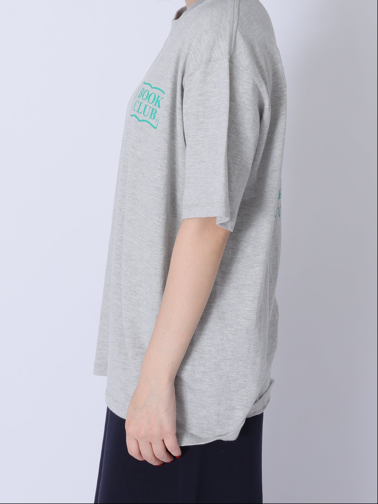 ＜BC#26011＞7oz Cotton Jersey Tube Body S/S Shirt -BOOK CLUB Logo-