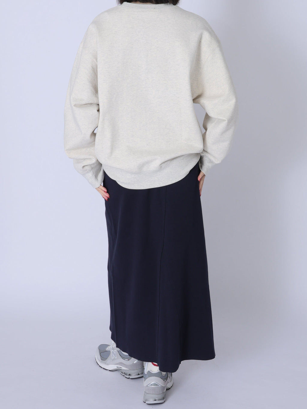 ＜BC#26001＞Heavy Oz Cotton Sweat Crew Shirt -BOOK CLUB Logo Emb-