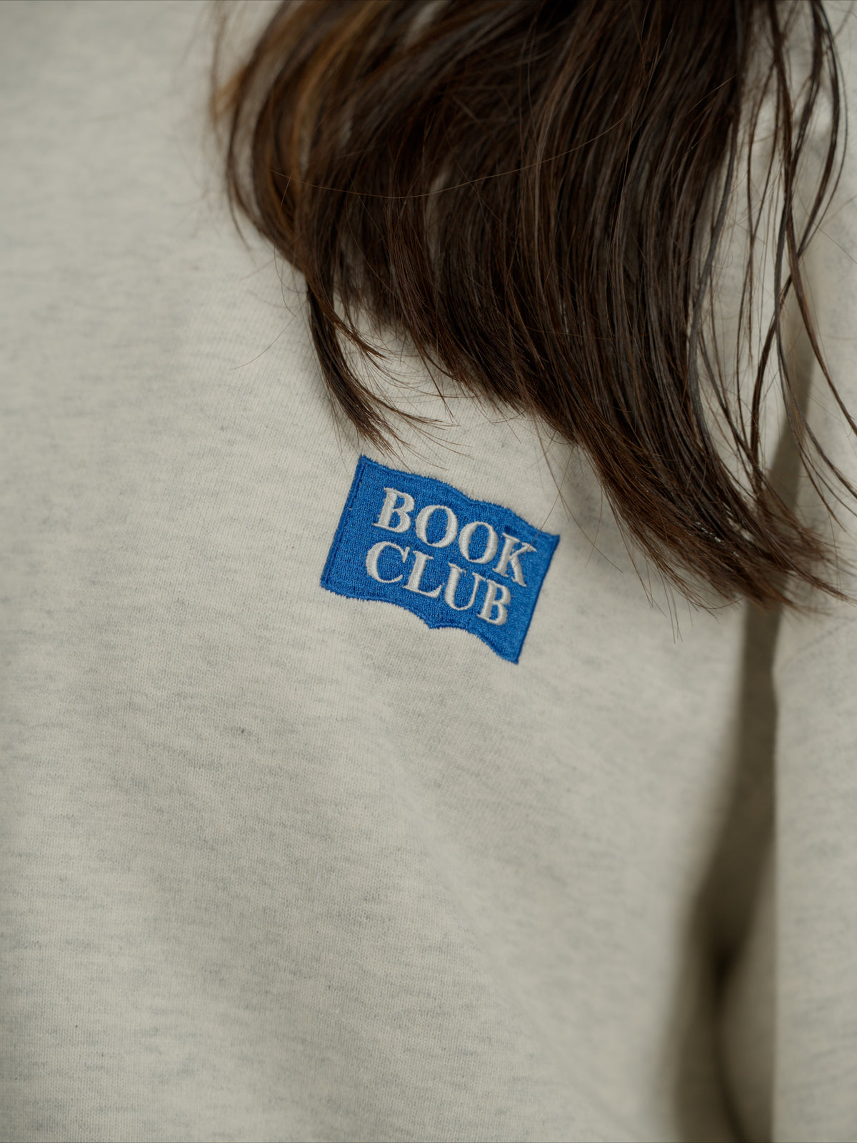 ＜BC#26001＞Heavy Oz Cotton Sweat Crew Shirt -BOOK CLUB Logo Emb-