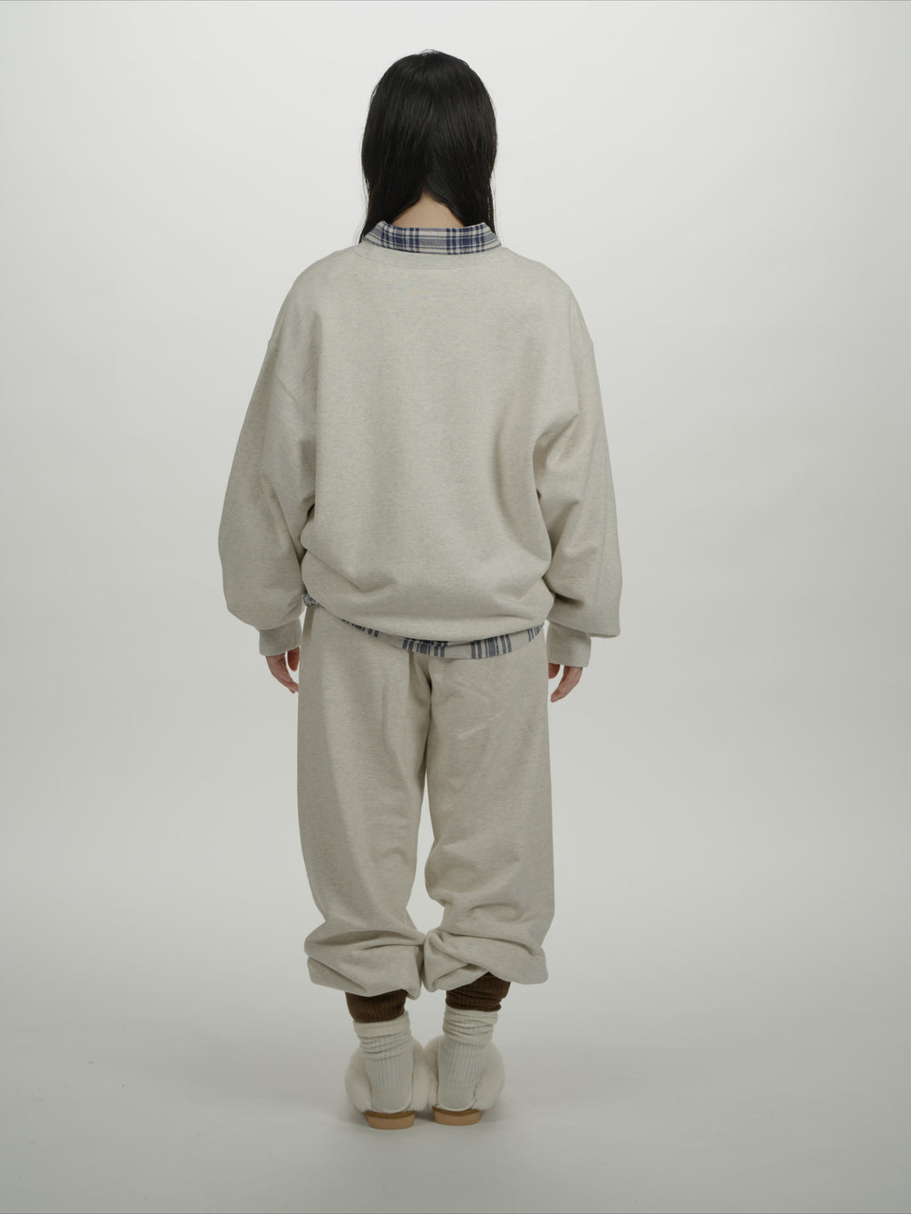 ＜BC#26001＞Heavy Oz Cotton Sweat Crew Shirt -BOOK CLUB Logo Emb-
