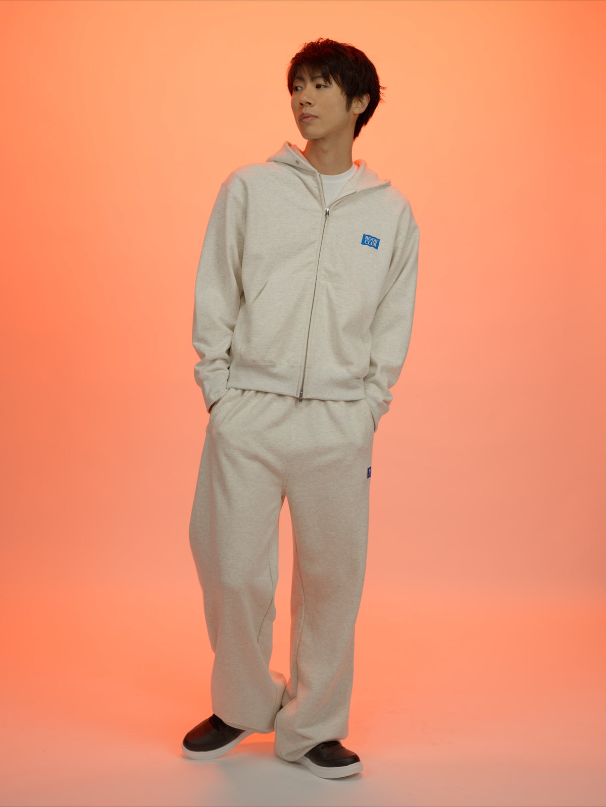 ＜BC#26003＞Heavy Oz Cotton Sweat Pants -BOOK CLUB Logo Emb-
